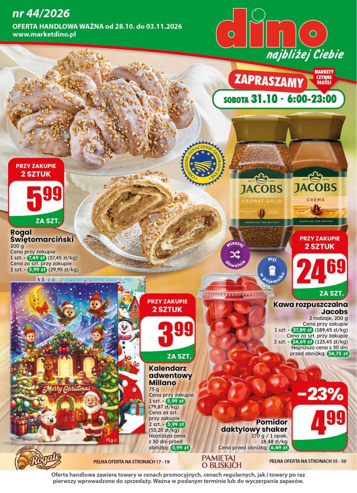 Dino - Dino akcijų leidinys 1 puslapis