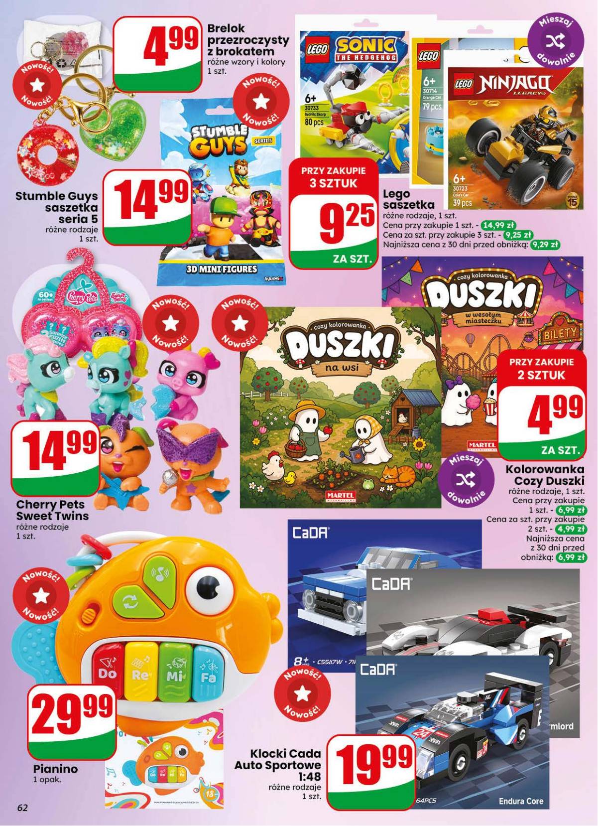 Dino - Dino akcijų leidinys 62 puslapis