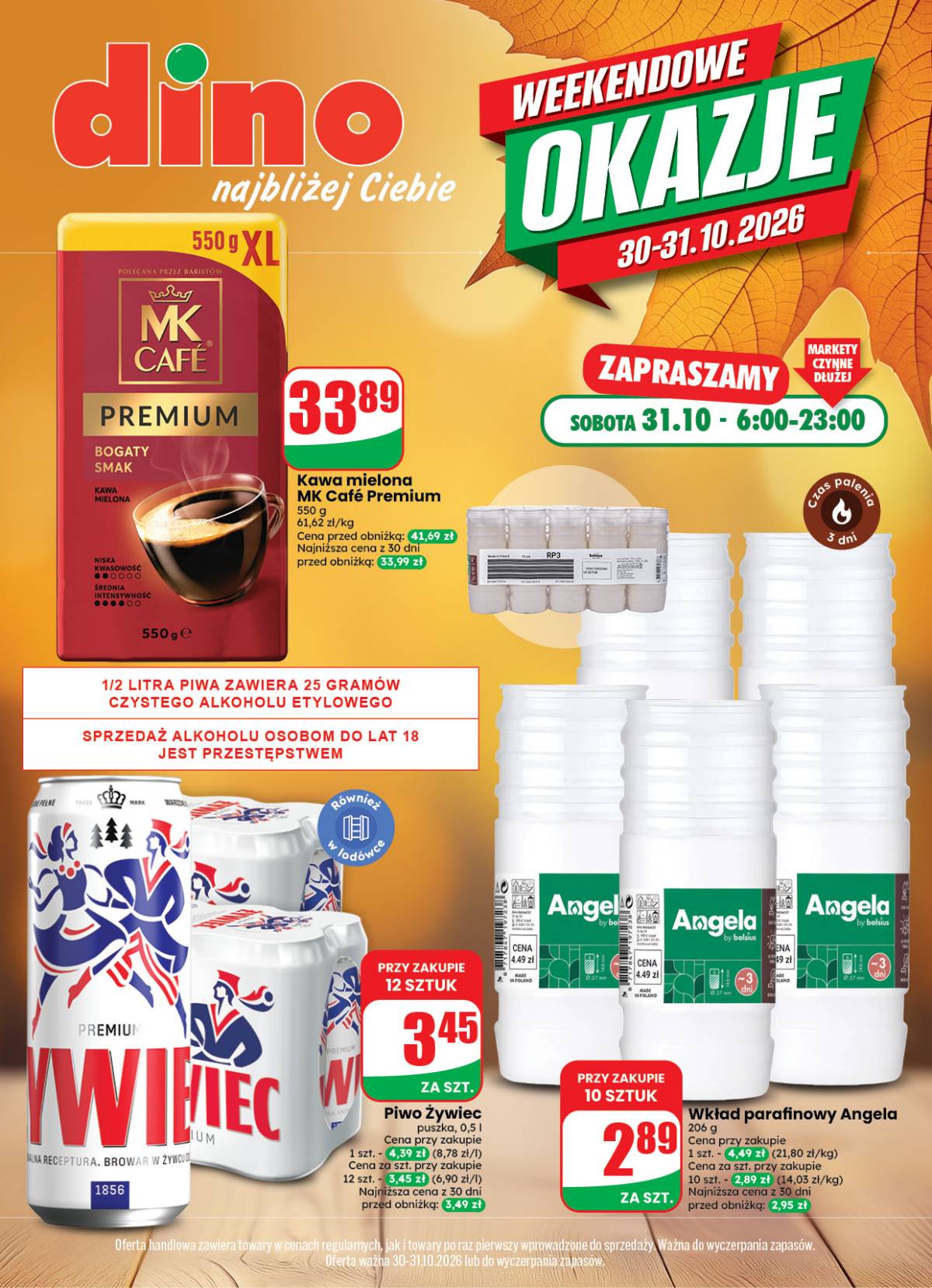 Dino - Dino akcijų leidinys 1 puslapis