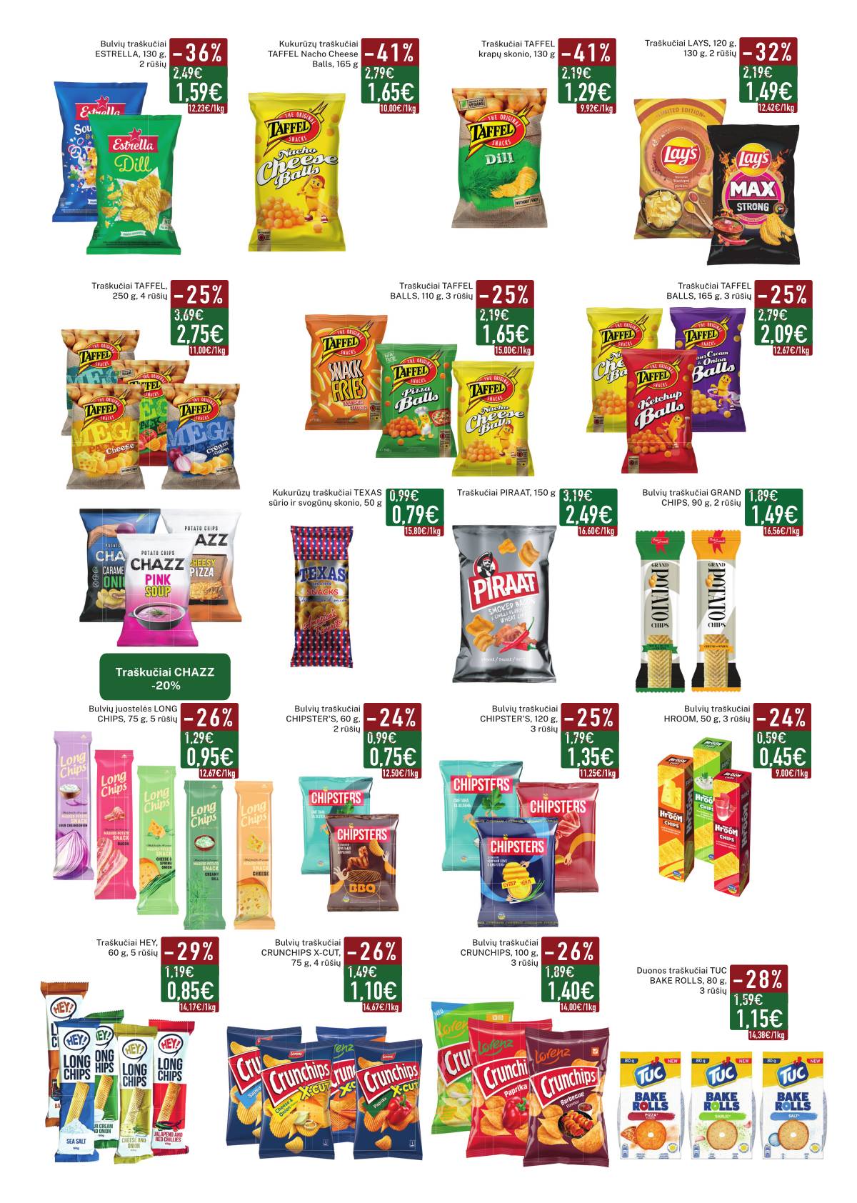 Elimart Tau - Elimart TAU akcijų leidinys | 2025-08-04 - 2025-08-31 11 puslapis
