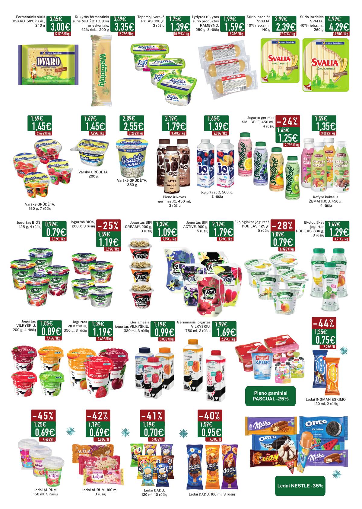 Elimart Tau - Elimart TAU akcijų leidinys | 2025-08-04 - 2025-08-31 7 puslapis