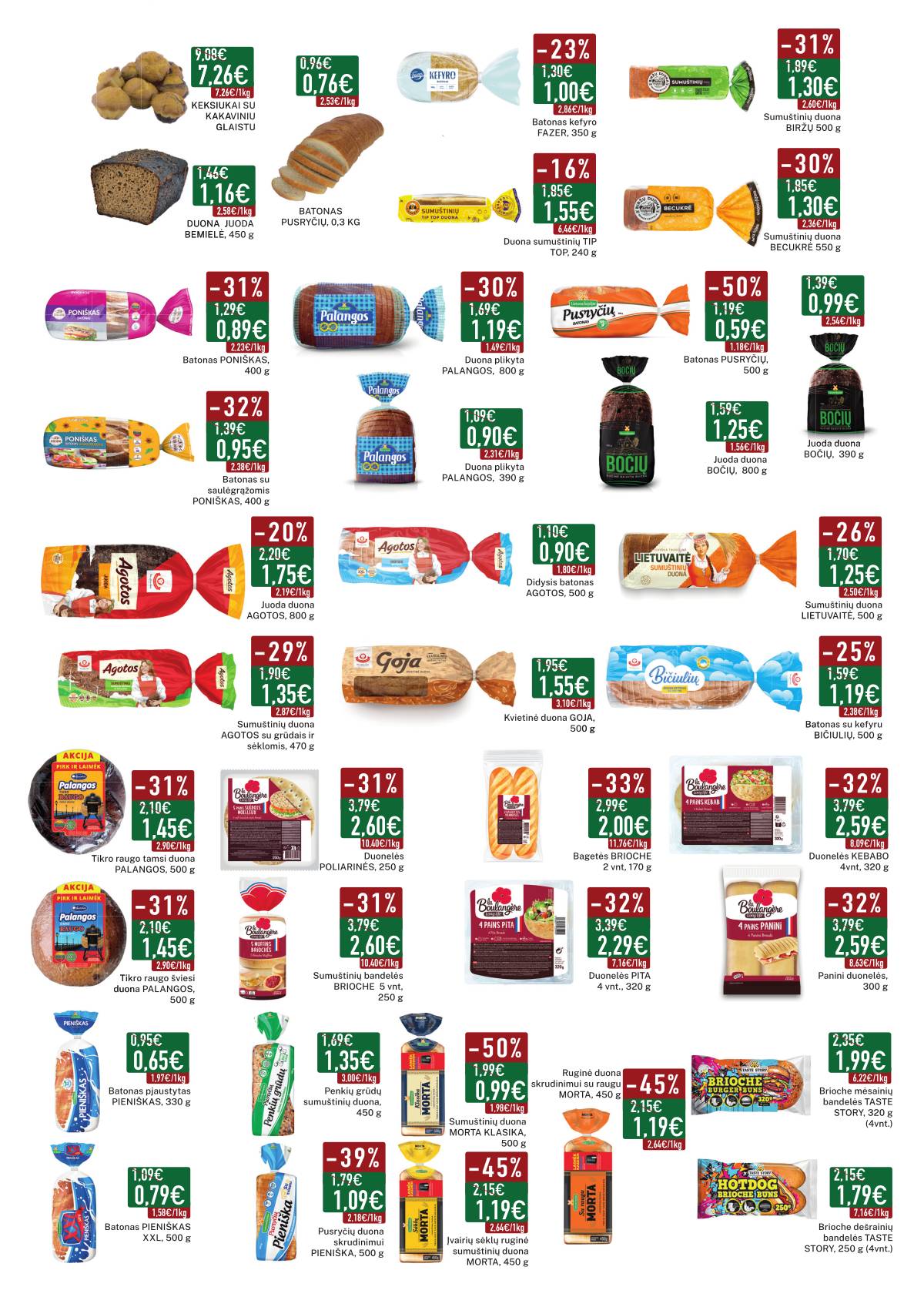Elimart Tau - Elimart TAU akcijų leidinys | 2025-08-04 - 2025-08-31 8 puslapis