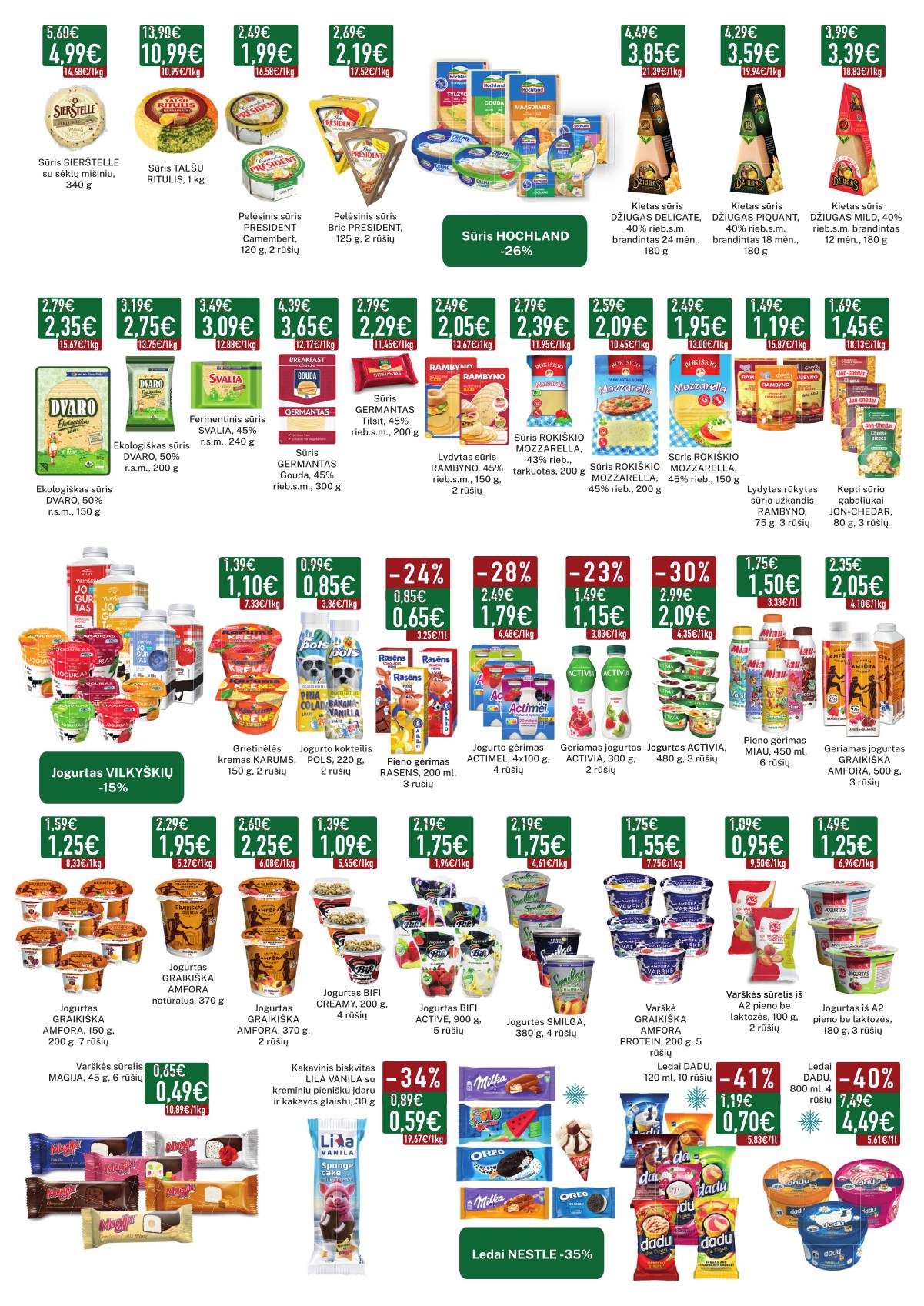 Elimart Tau - Elimart Tau akcijų leidinys | 2025.12.01-2026.01.06 7 puslapis