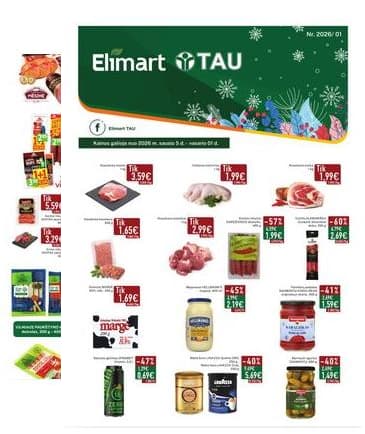 Elimart Tau - Elimart Tau leidinys | 2026-01-05 - 2026-02-01 2026-01-05 – 2026-02-01