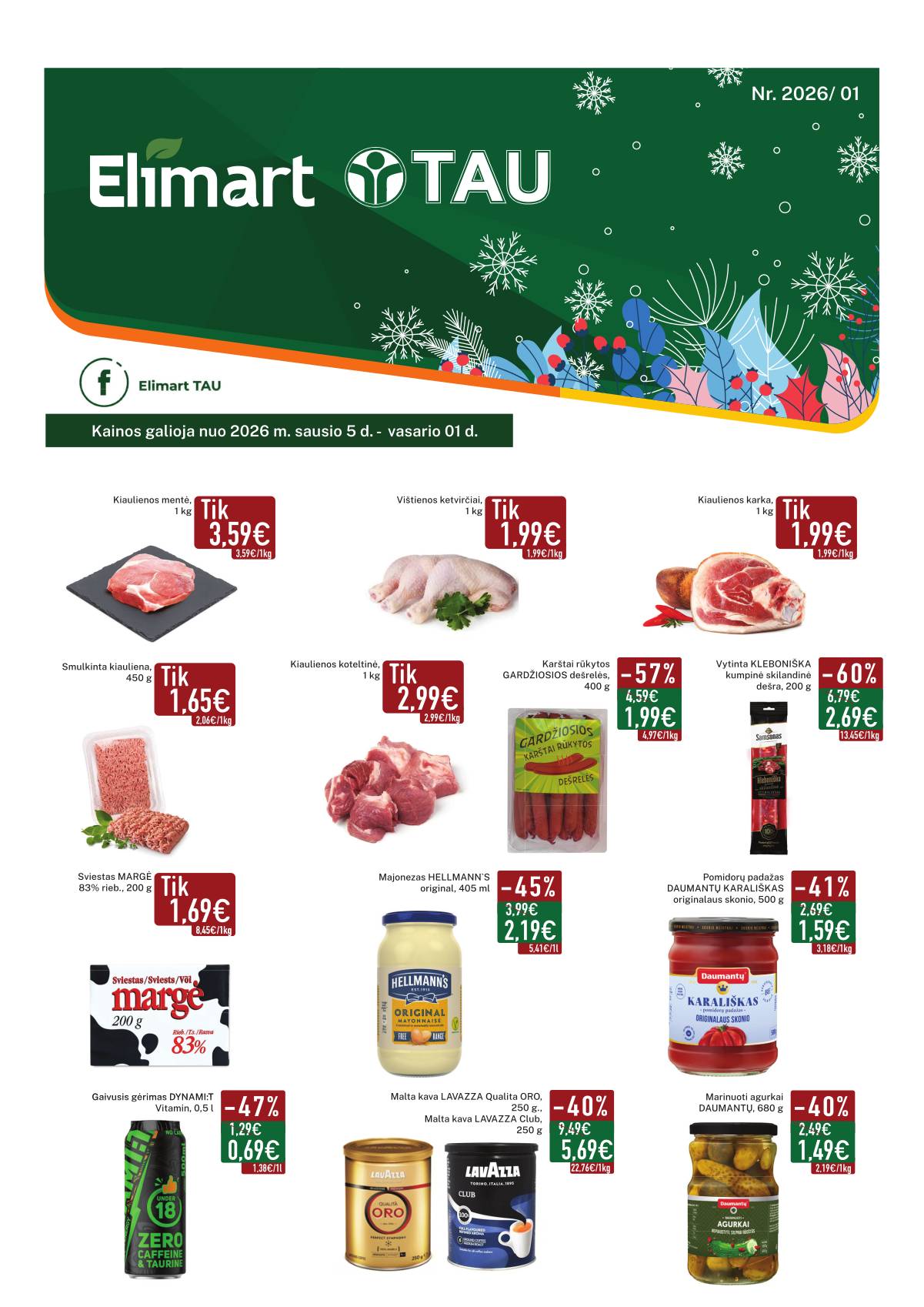 Elimart Tau - Elimart Tau leidinys | 2026-01-05 - 2026-02-01 1 puslapis