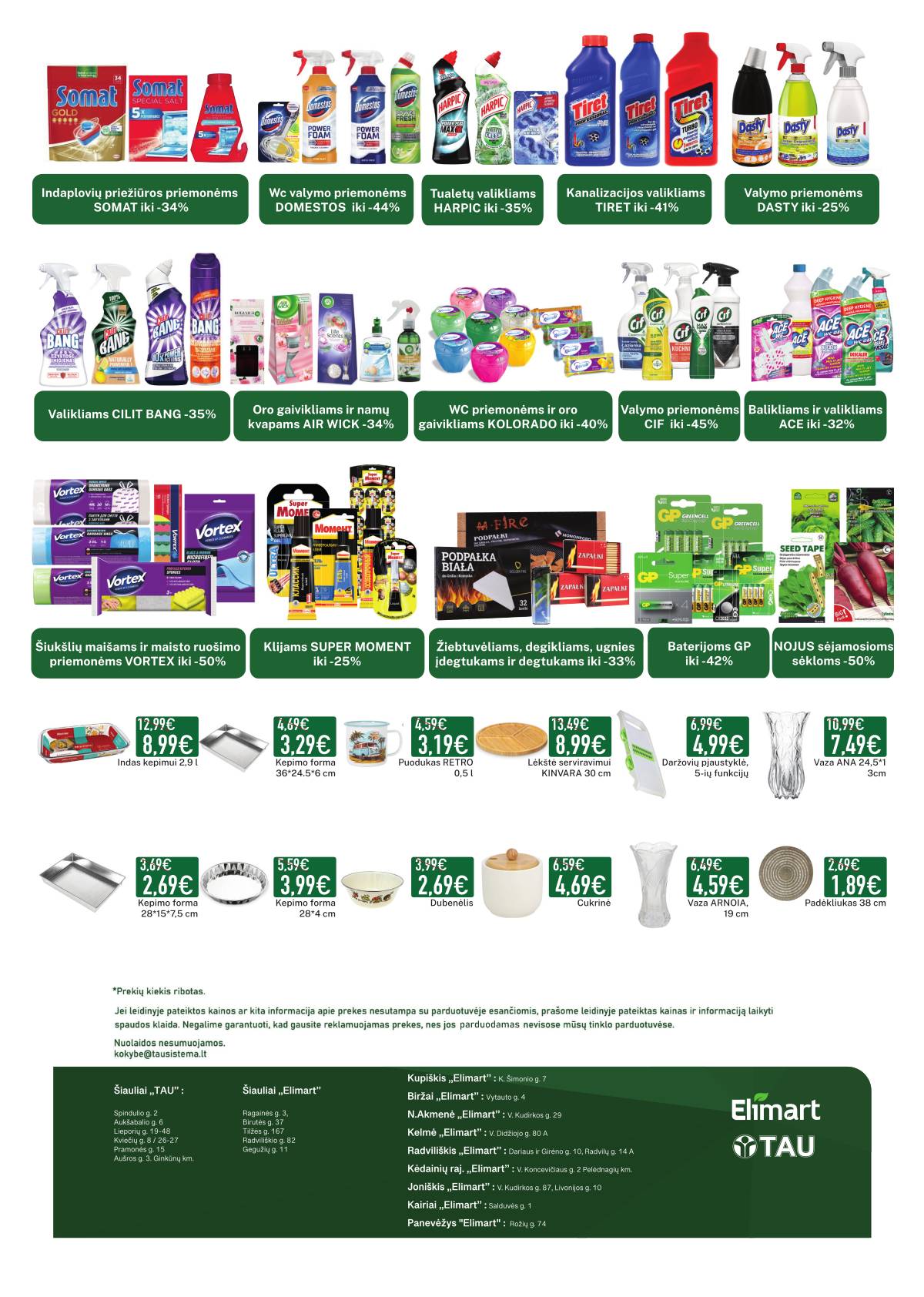 Elimart Tau - Elimart Tau akcijų leidinys | 2026-03-02 - 2026-04-06 16 puslapis