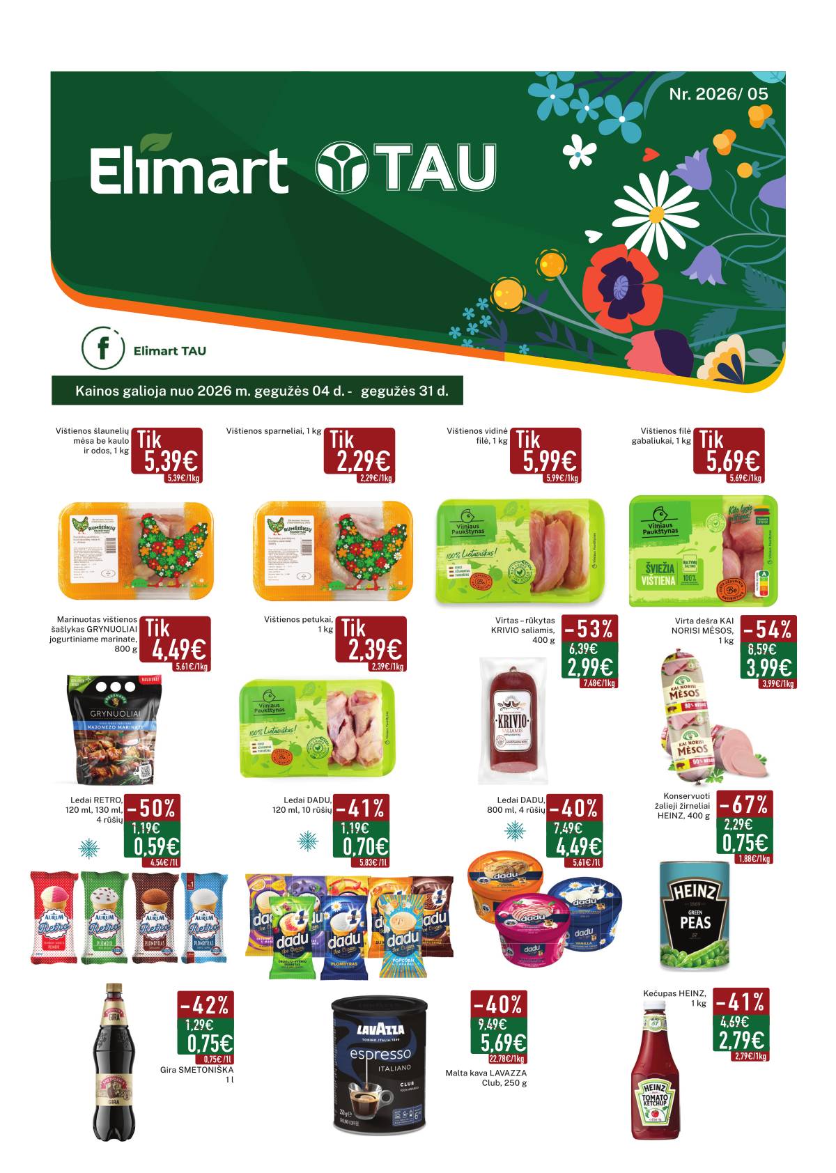 Elimart Tau - Elimart Tau leidinys | 2026-05-04 - 2026-05-31 1 puslapis