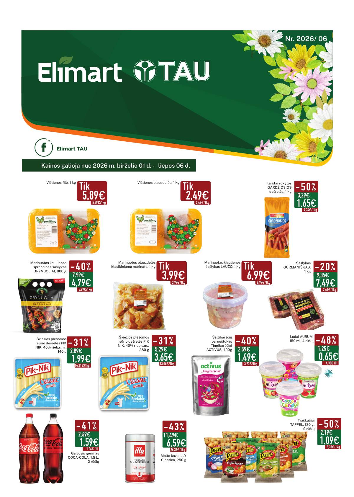 Elimart Tau - Elimart Tau leidinys | 2026-06-01 - 2026-07-06 1 puslapis