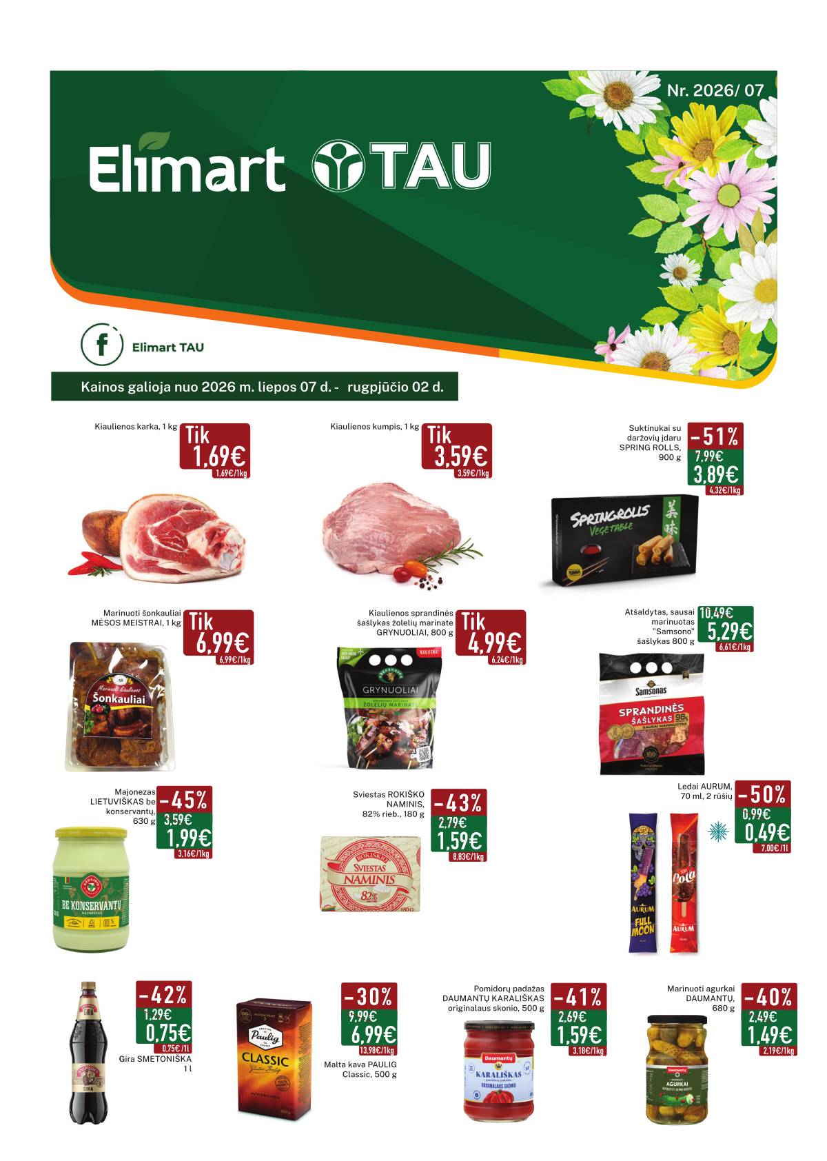 Elimart Tau - Elimart Tau leidinys | 2026-07-07 - 2026-08-02 1 puslapis