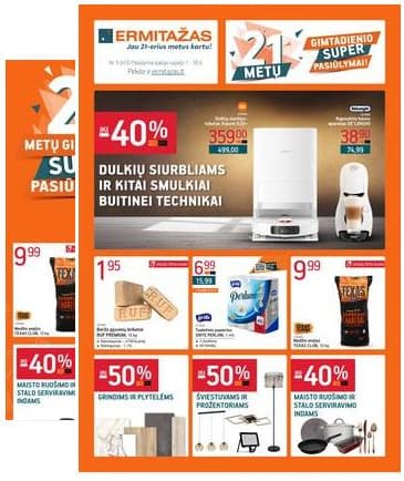 Ermitažas - Ermitažo Akcijų leidinys nr. 9 | 2025-09-01 - 2025-09-30 2025-09-01 – 2025-09-30