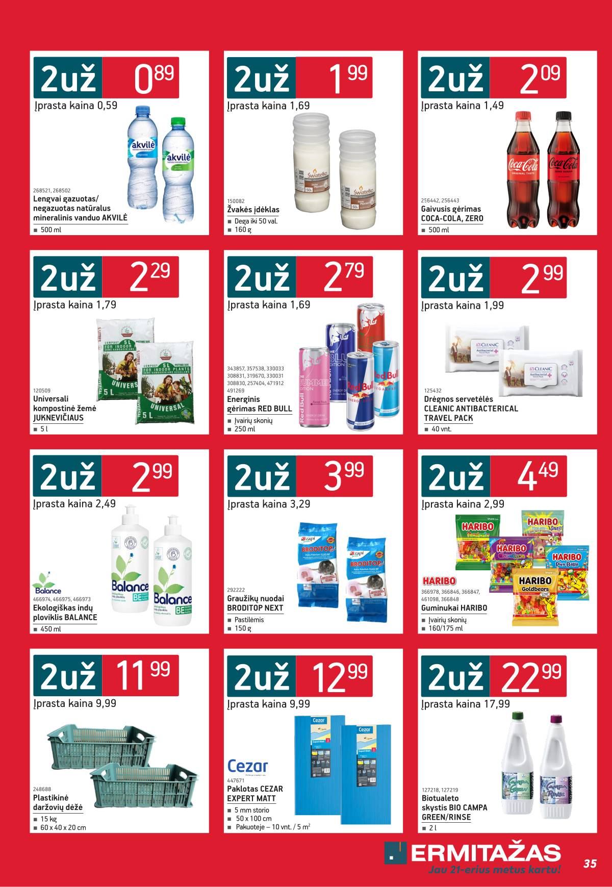 Ermitažas - Ermitažo akcijų leidinys nr. 10 | 2025-10-01 - 2025-11-02 35 puslapis