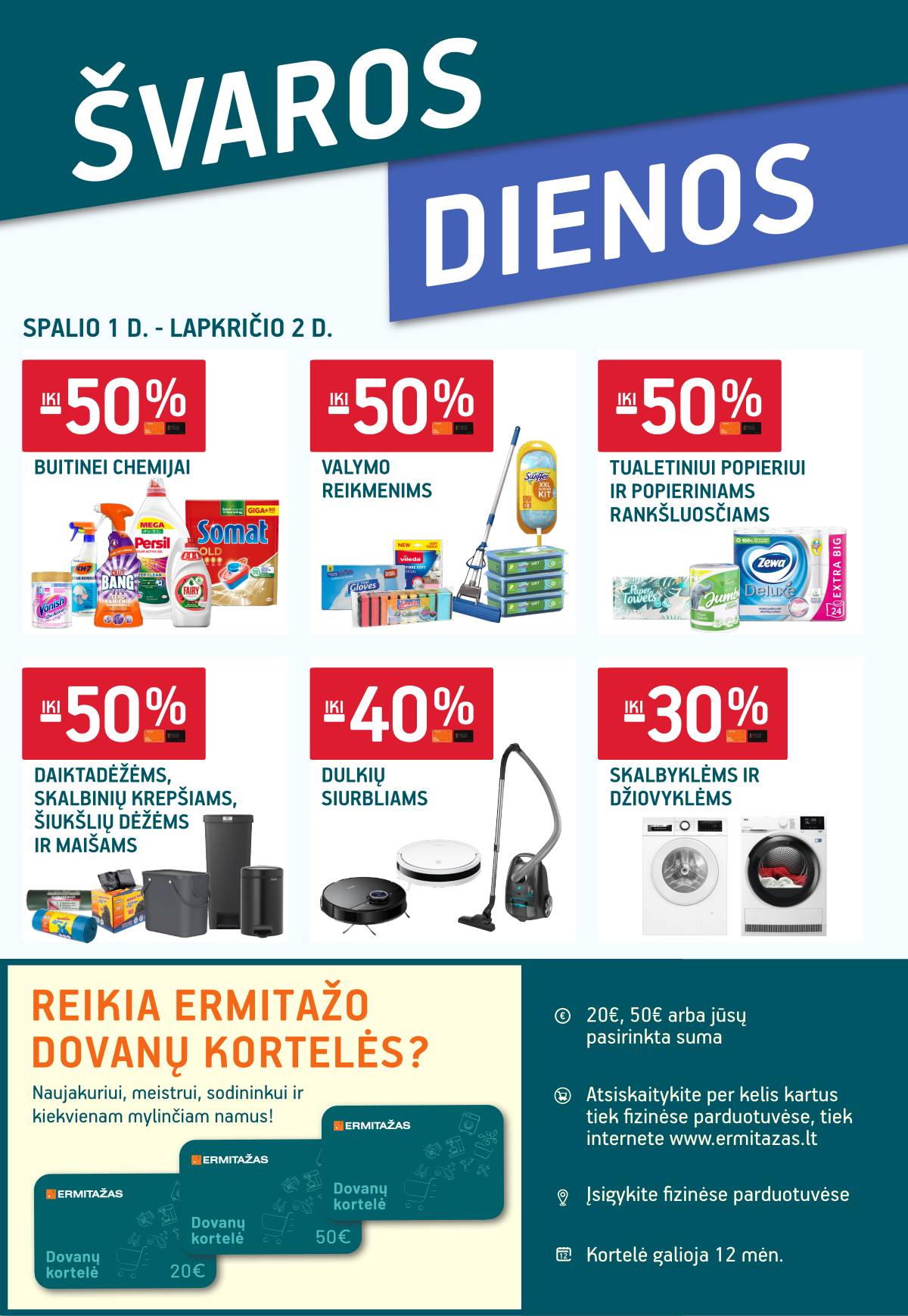 Ermitažas - Ermitažo akcijų leidinys nr. 10 | 2025-10-01 - 2025-11-02 48 puslapis