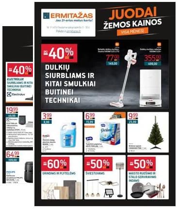 Ermitažas - Ermitažo akcijų leidinys leidinys | 2025-11-03 - 2025-11-30 2025-11-03 – 2025-11-30