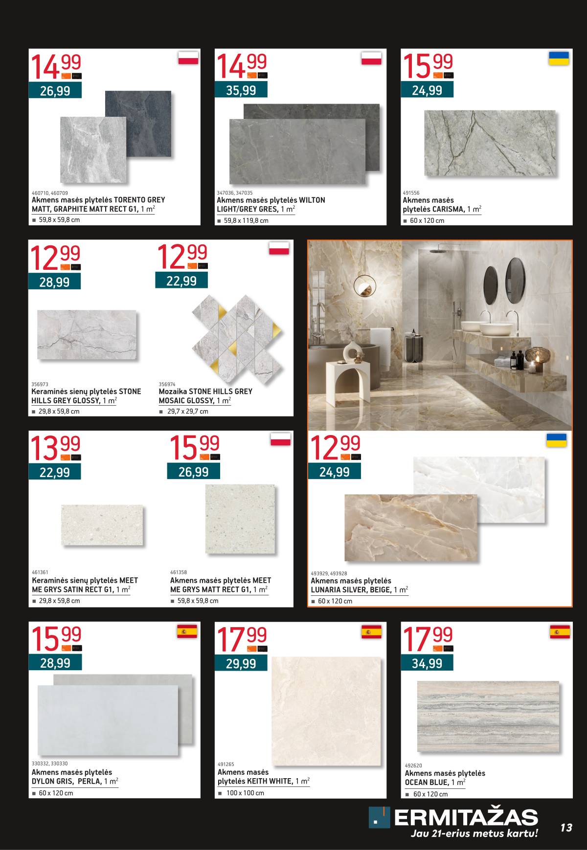 Ermitažas - Ermitažo akcijų leidinys leidinys | 2025-11-03 - 2025-11-30 13 puslapis