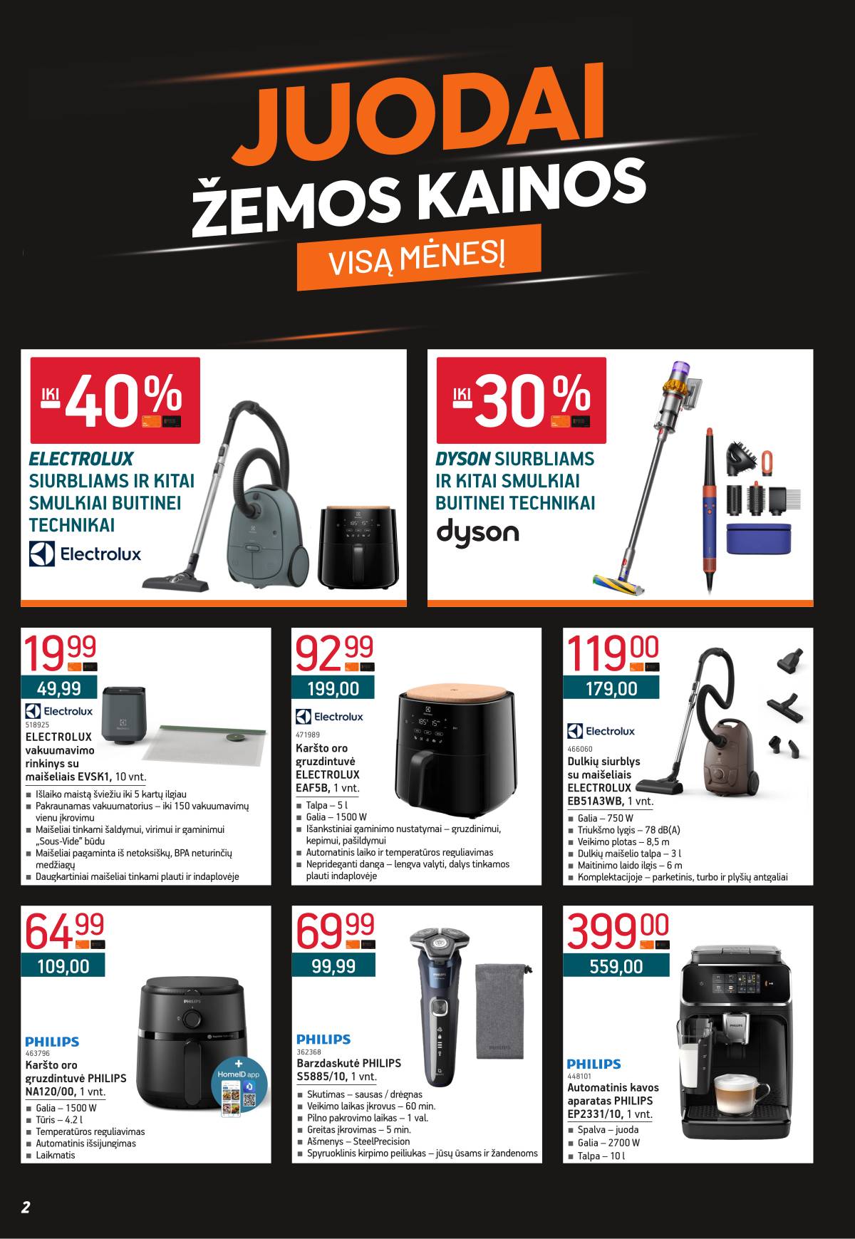 Ermitažas - Ermitažo akcijų leidinys leidinys | 2025-11-03 - 2025-11-30 2 puslapis