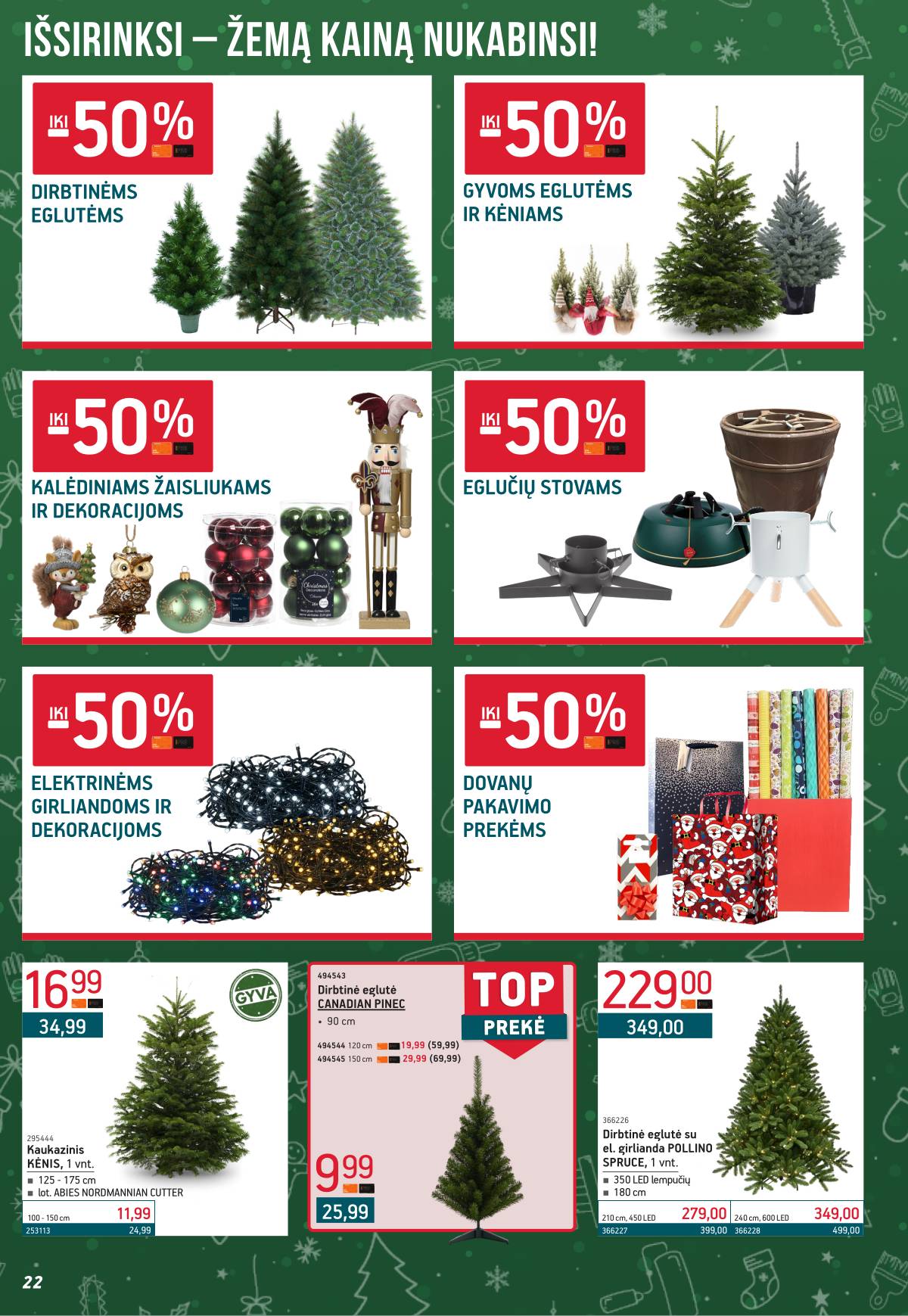 Ermitažas - Ermitažo akcijų leidinys leidinys | 2025-11-03 - 2025-11-30 22 puslapis