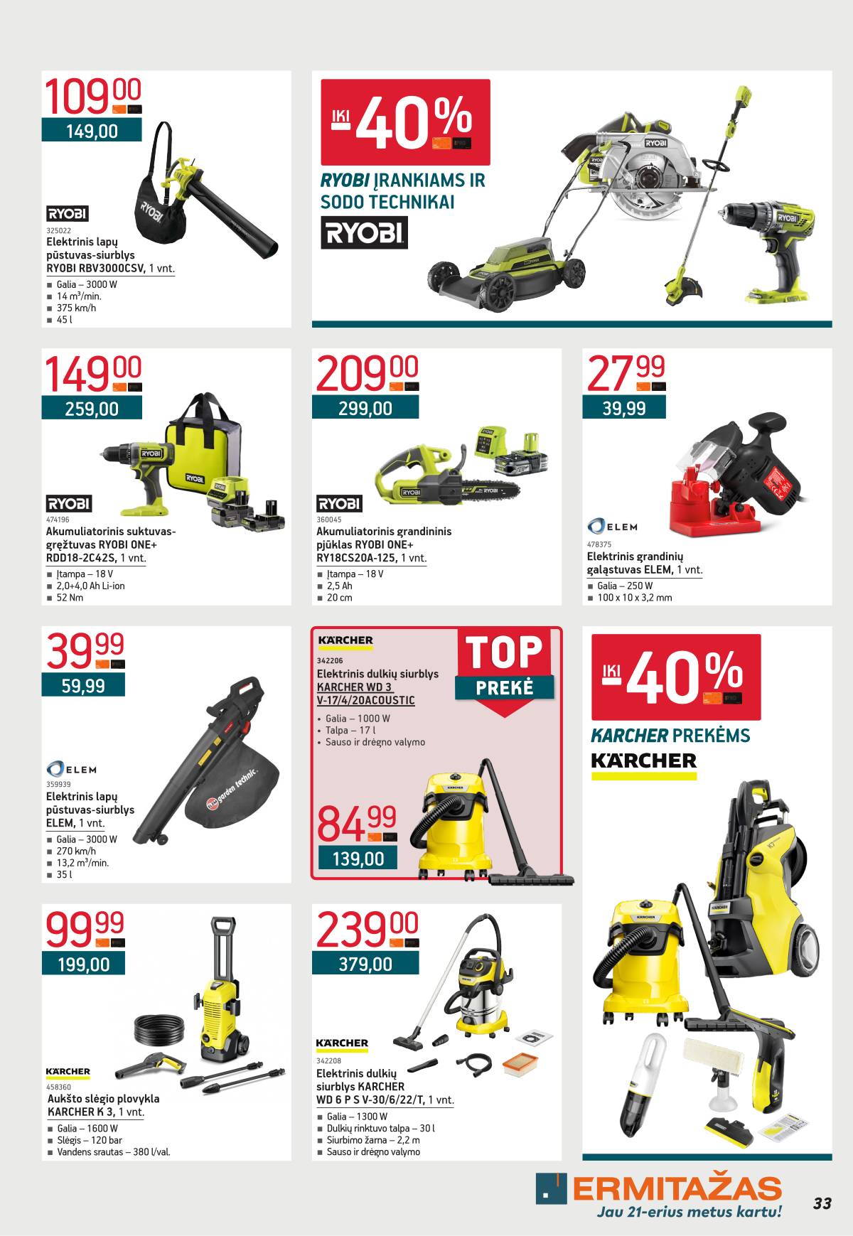 Ermitažas - Ermitažo akcijų leidinys leidinys | 2025-11-03 - 2025-11-30 33 puslapis