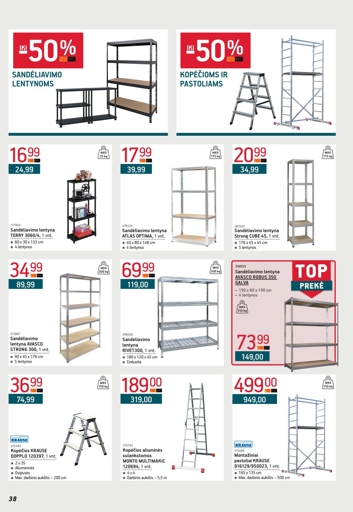 Ermitažas - Ermitažo akcijų leidinys leidinys | 2025-11-03 - 2025-11-30 38 puslapis