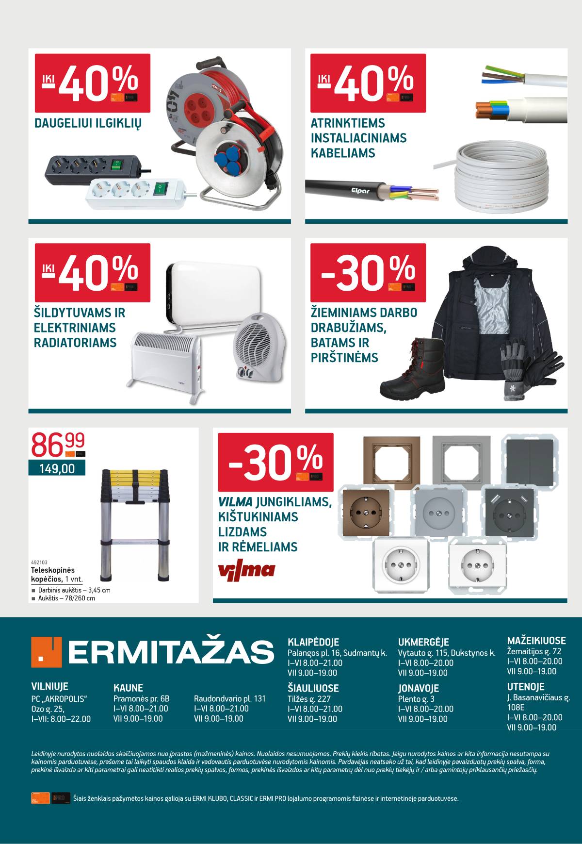 Ermitažas - Ermitažo akcijų leidinys leidinys | 2025-11-03 - 2025-11-30 39 puslapis