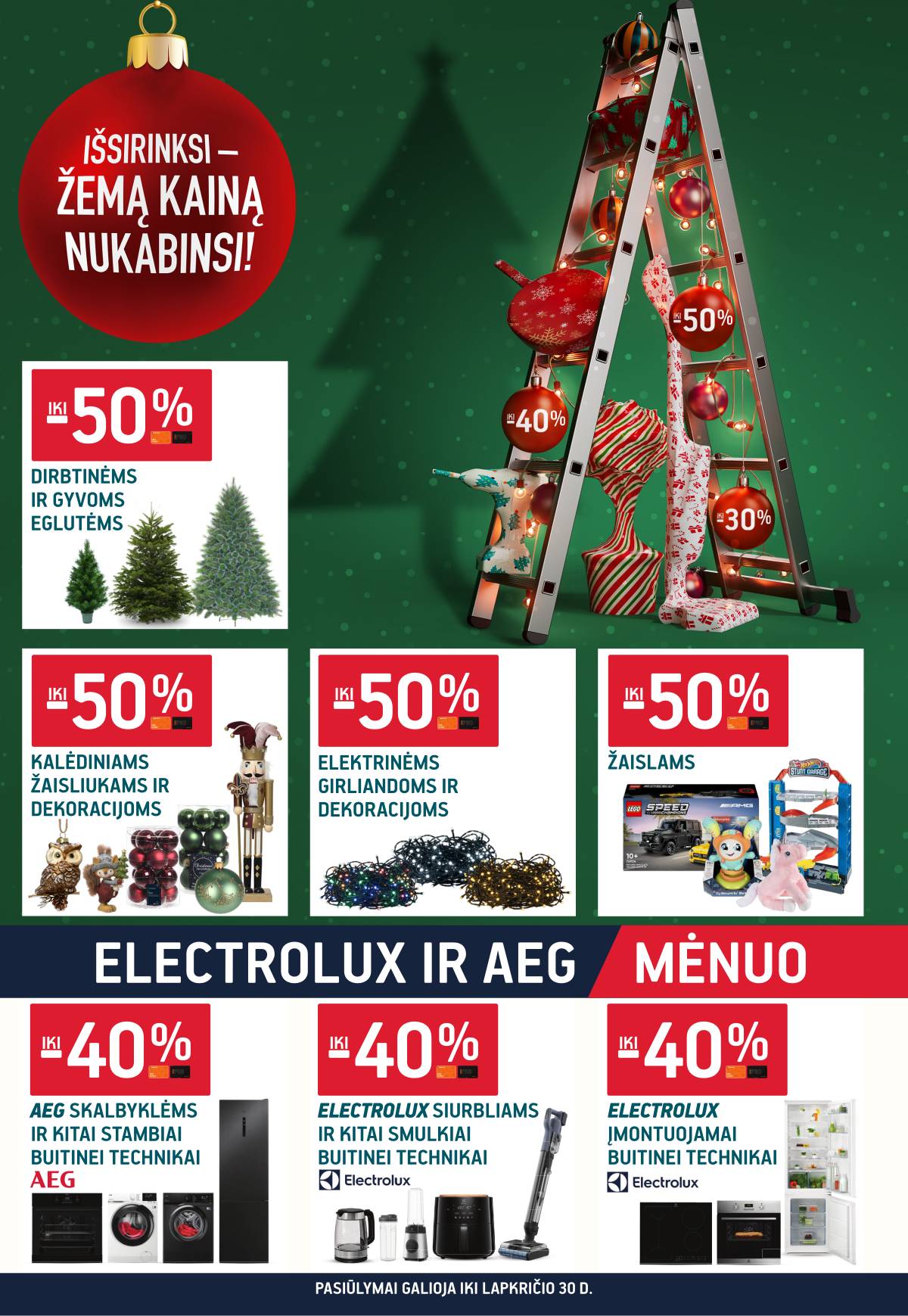 Ermitažas - Ermitažo akcijų leidinys leidinys | 2025-11-03 - 2025-11-30 40 puslapis