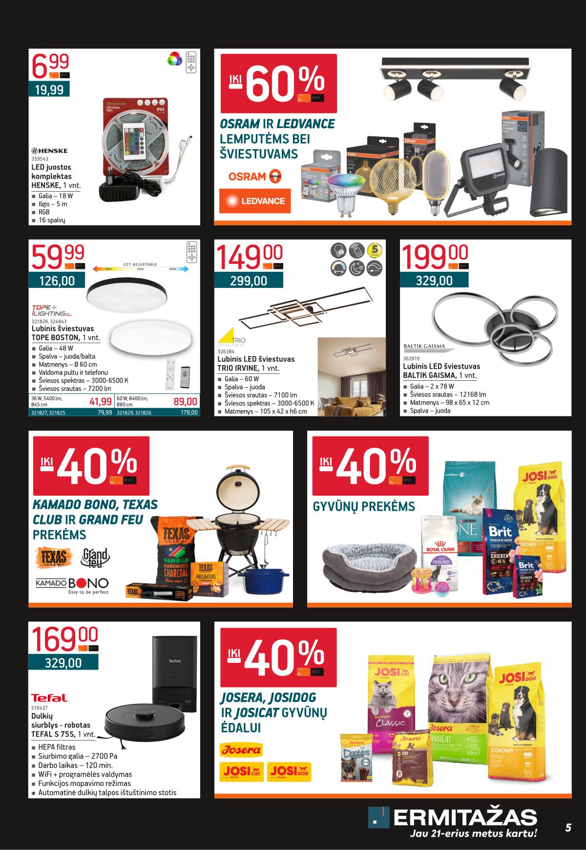 Ermitažas - Ermitažo akcijų leidinys leidinys | 2025-11-03 - 2025-11-30 5 puslapis