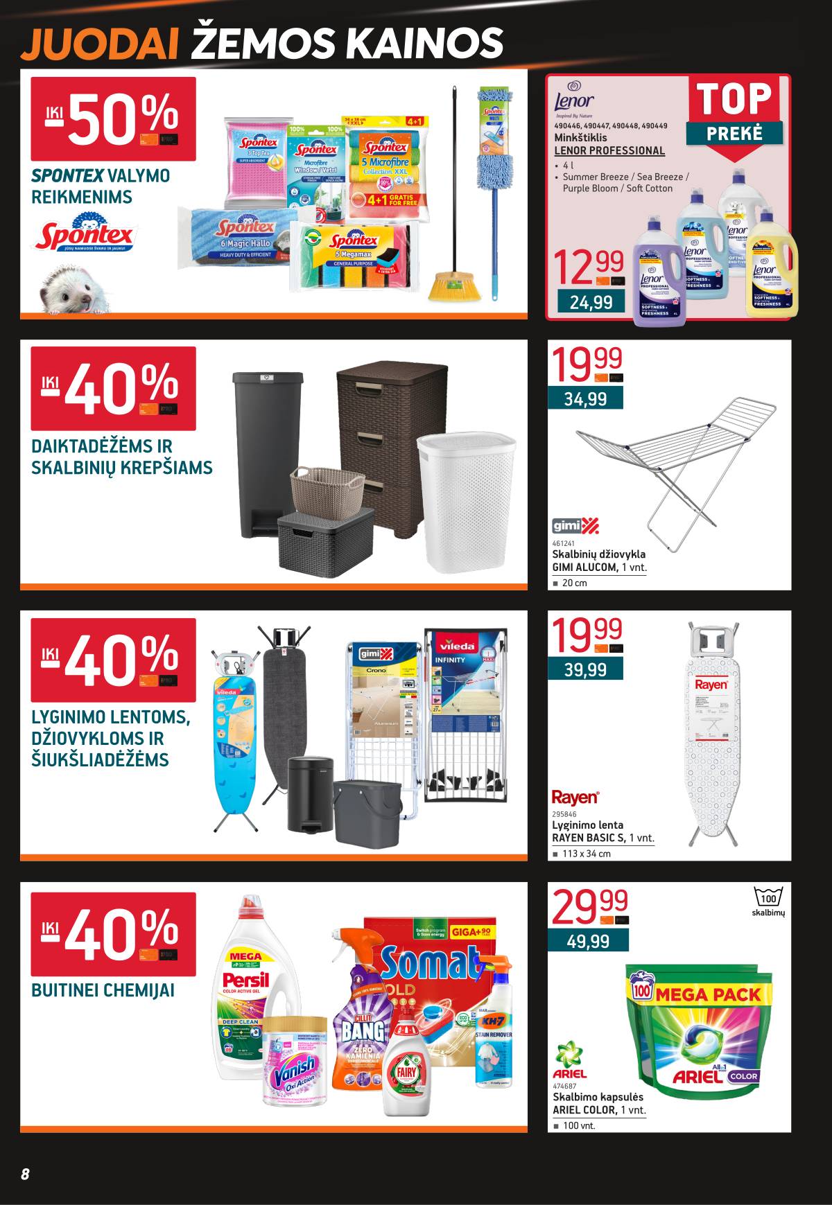 Ermitažas - Ermitažo akcijų leidinys leidinys | 2025-11-03 - 2025-11-30 8 puslapis