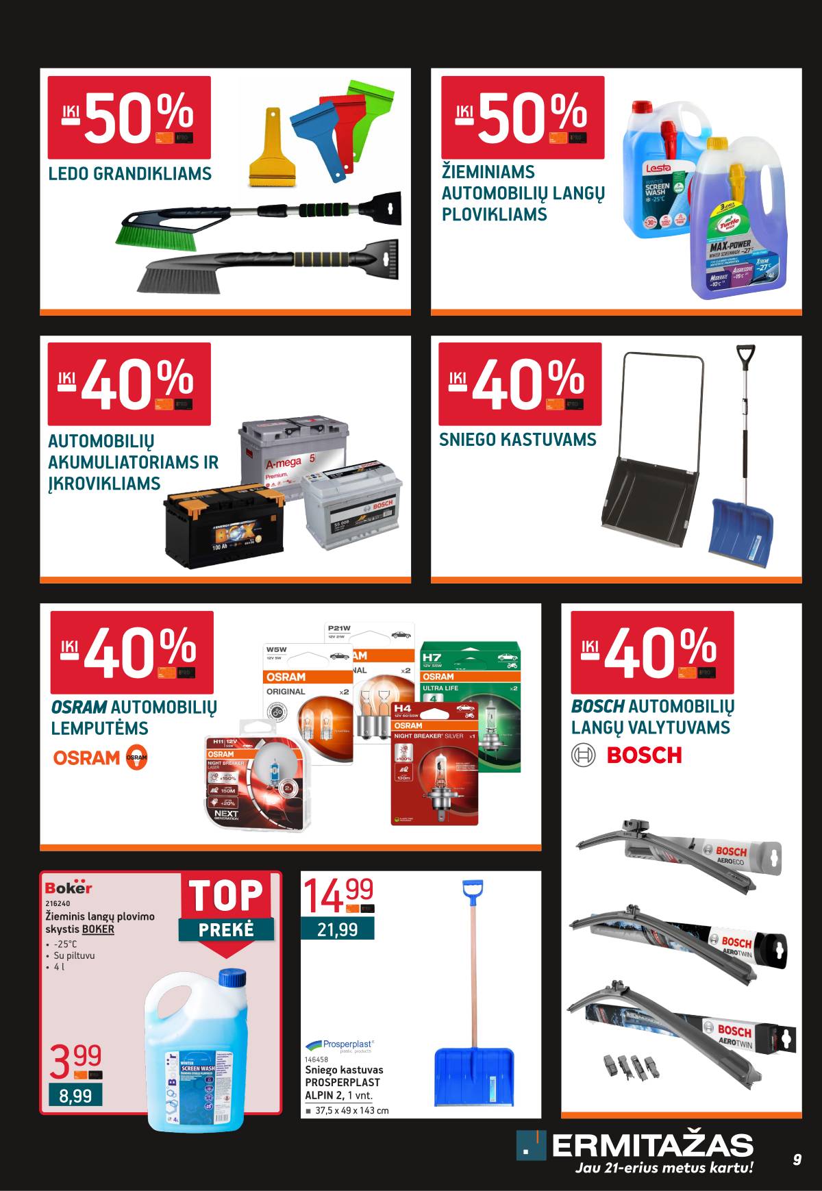 Ermitažas - Ermitažo akcijų leidinys leidinys | 2025-11-03 - 2025-11-30 9 puslapis