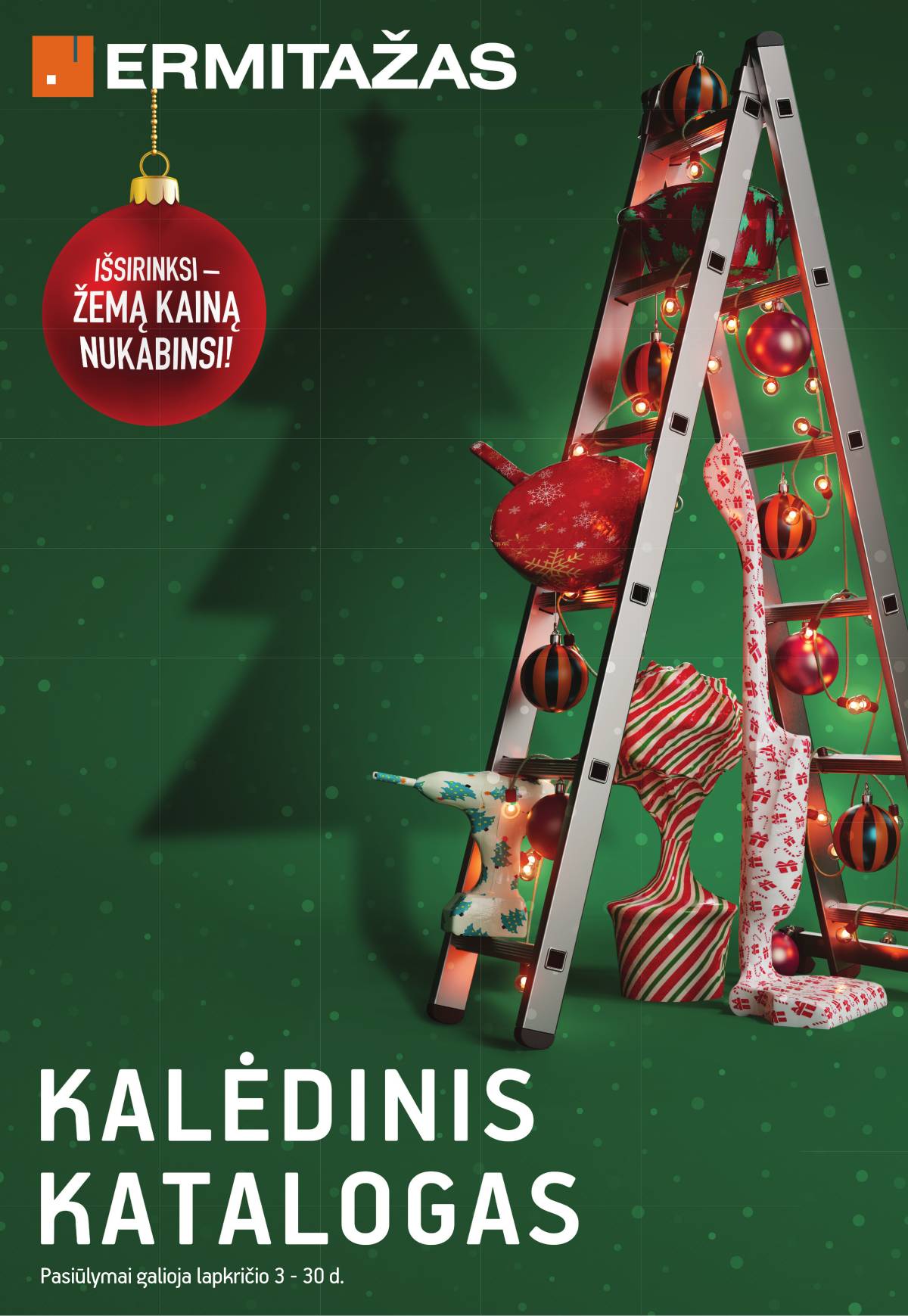 Ermitažas - Ermitažas Kalėdinis nuolaidų katalogas | 2025-11-03 - 2025-11-30 1 puslapis