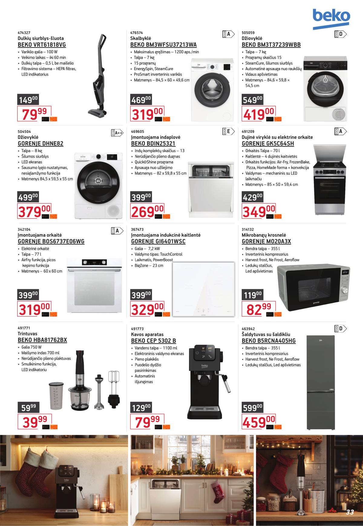 Ermitažas - Ermitažas Kalėdinis nuolaidų katalogas | 2025-11-03 - 2025-11-30 33 puslapis