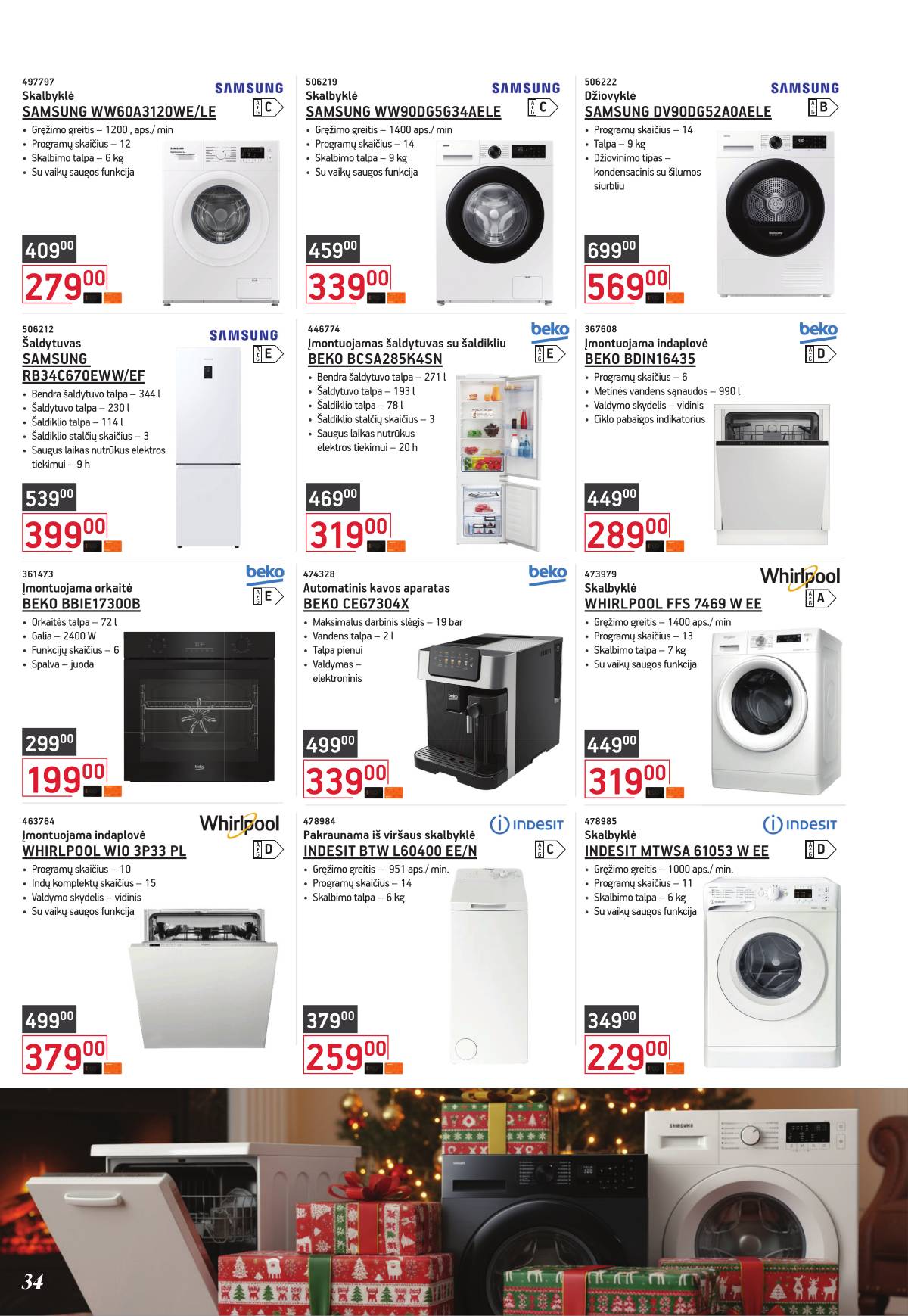 Ermitažas - Ermitažas Kalėdinis nuolaidų katalogas | 2025-11-03 - 2025-11-30 34 puslapis