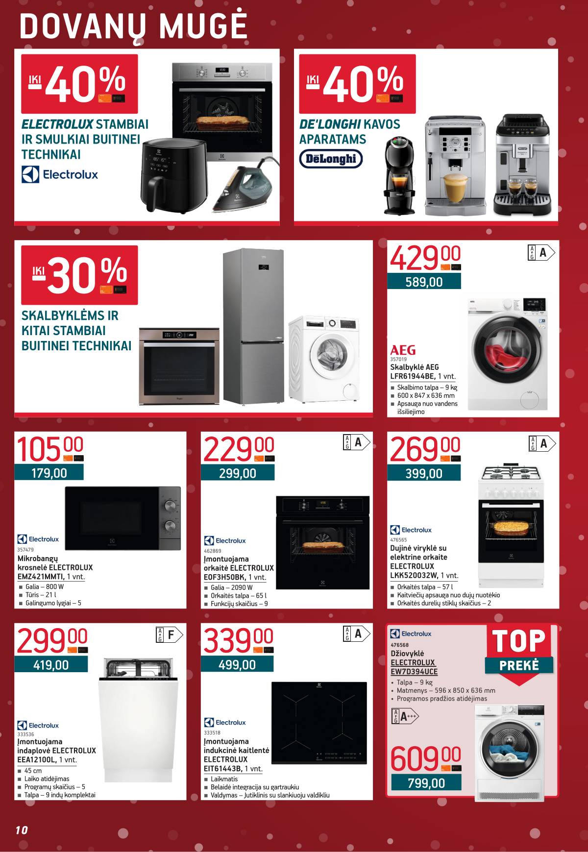 Ermitažas - Ermitažo akcjų leidinys nr. 12 | 2025-12-01 - 2026-01-04 10 puslapis