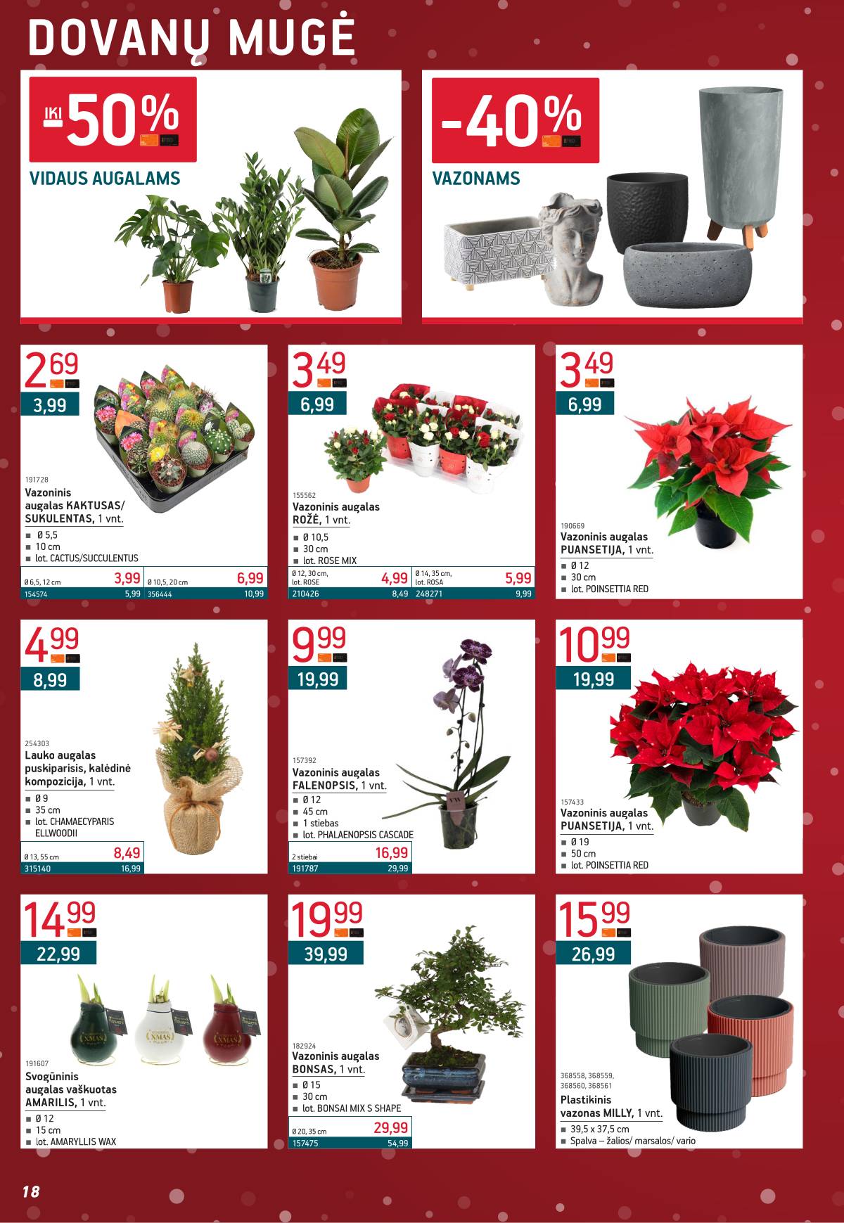 Ermitažas - Ermitažo akcjų leidinys nr. 12 | 2025-12-01 - 2026-01-04 18 puslapis