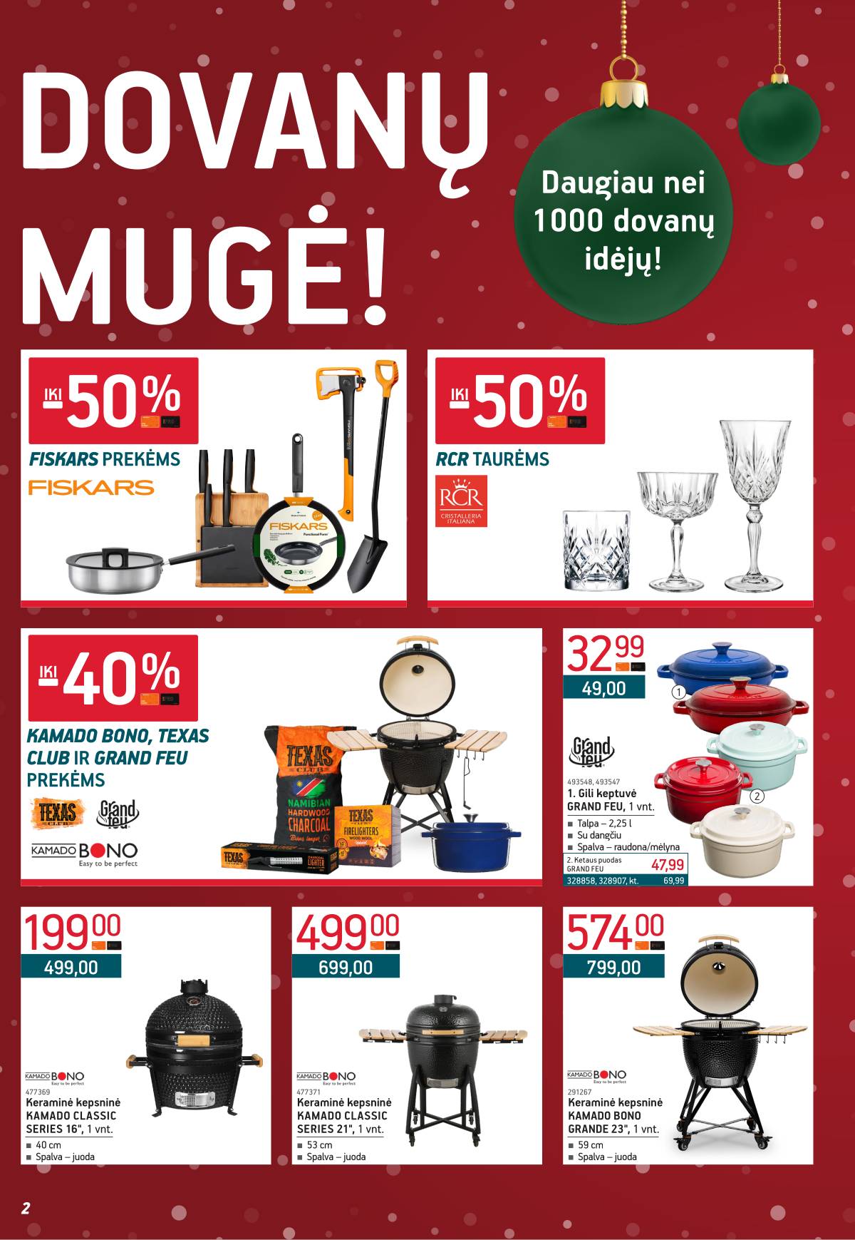 Ermitažas - Ermitažo akcjų leidinys nr. 12 | 2025-12-01 - 2026-01-04 2 puslapis