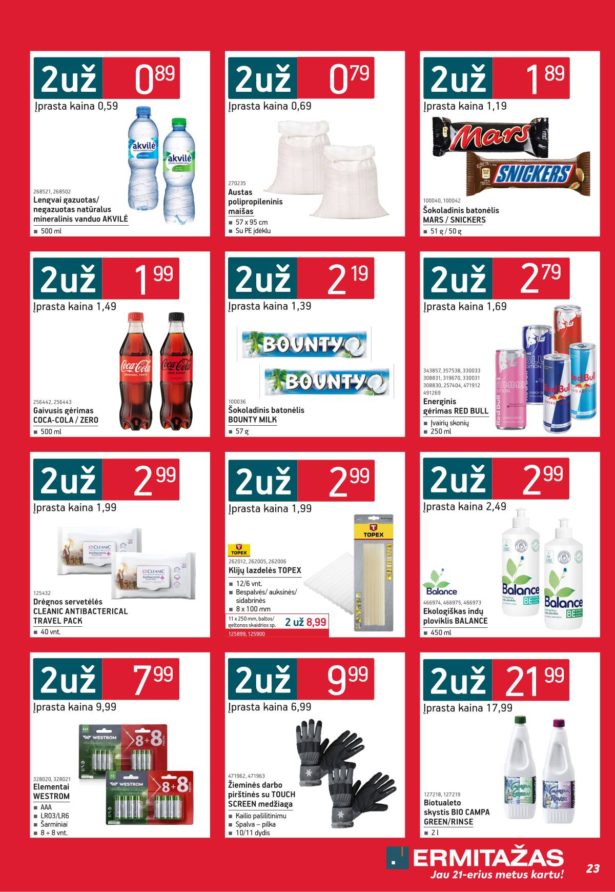 Ermitažas - Ermitažo akcjų leidinys nr. 12 | 2025-12-01 - 2026-01-04 23 puslapis