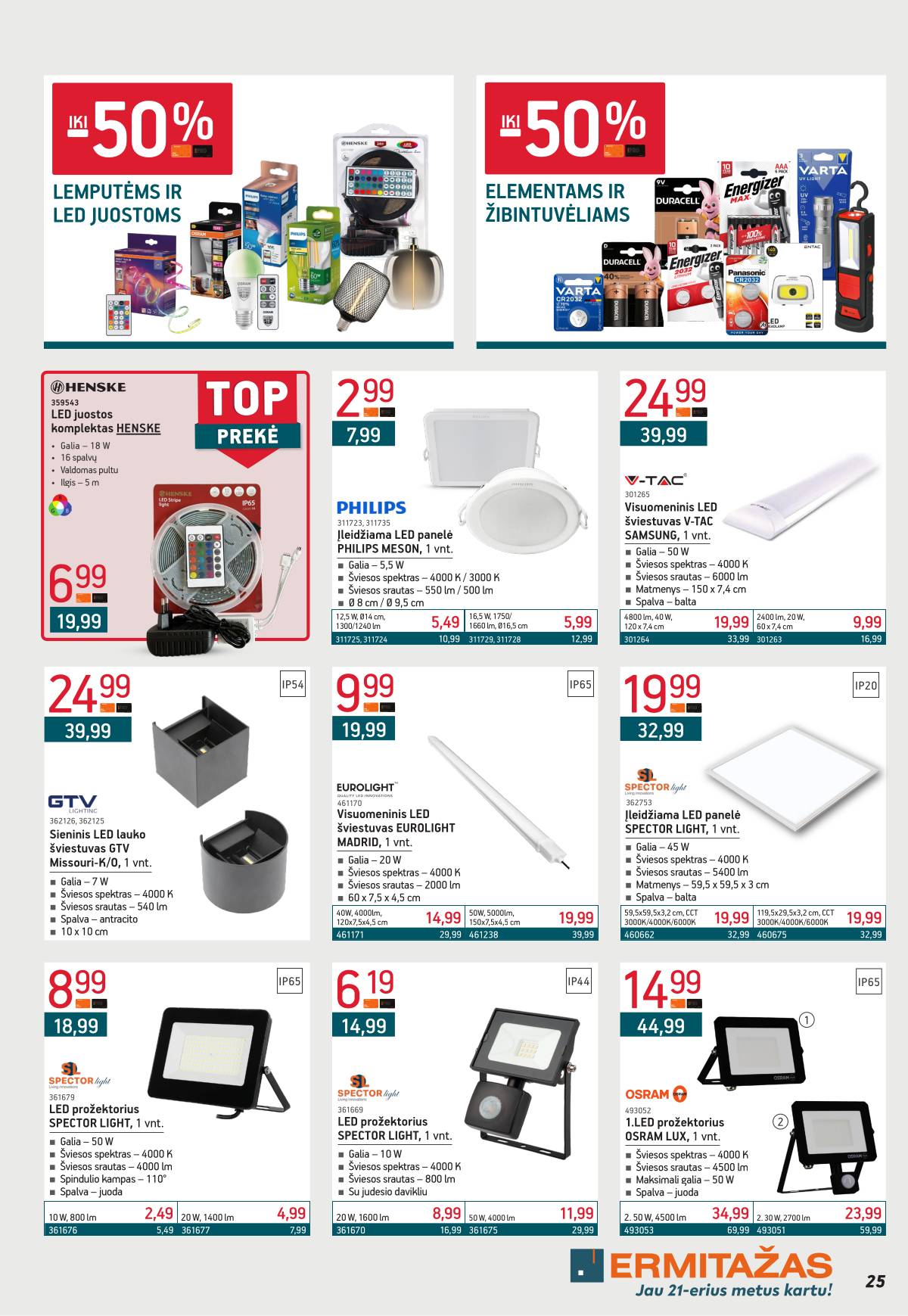 Ermitažas - Ermitažo akcjų leidinys nr. 12 | 2025-12-01 - 2026-01-04 25 puslapis