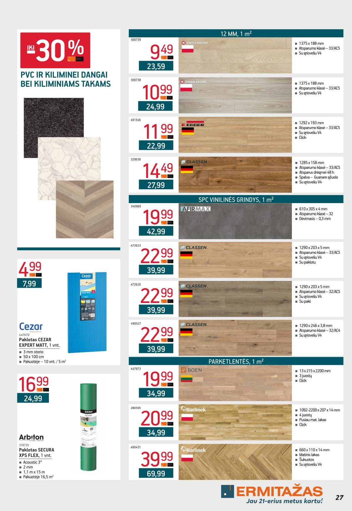 Ermitažas - Ermitažo akcjų leidinys nr. 12 | 2025-12-01 - 2026-01-04 27 puslapis