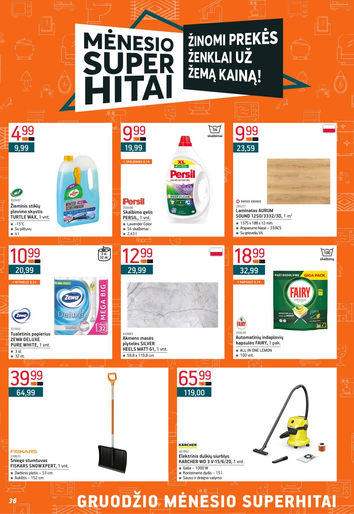 Ermitažas - Ermitažo akcjų leidinys nr. 12 | 2025-12-01 - 2026-01-04 36 puslapis