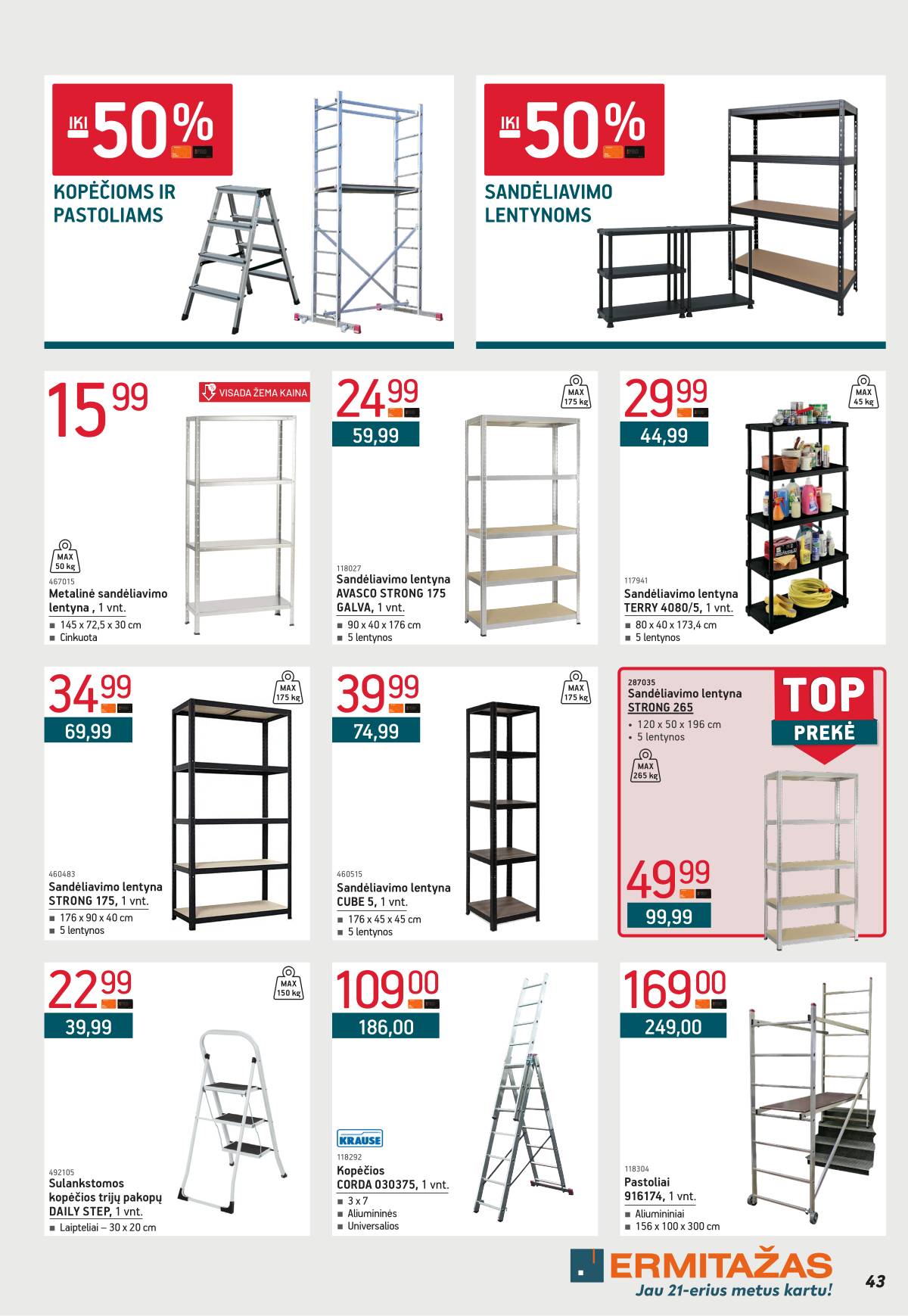 Ermitažas - Ermitažo akcjų leidinys nr. 12 | 2025-12-01 - 2026-01-04 43 puslapis