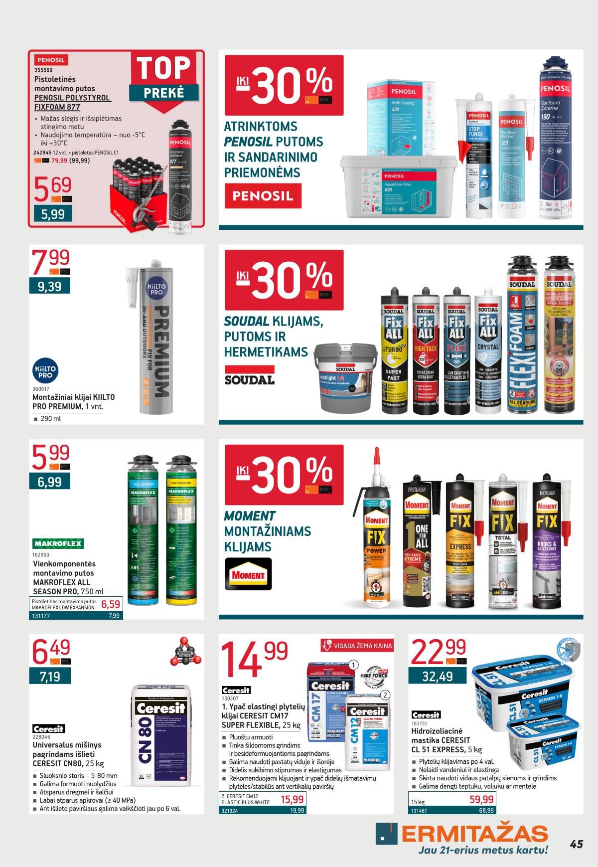 Ermitažas - Ermitažo akcjų leidinys nr. 12 | 2025-12-01 - 2026-01-04 45 puslapis