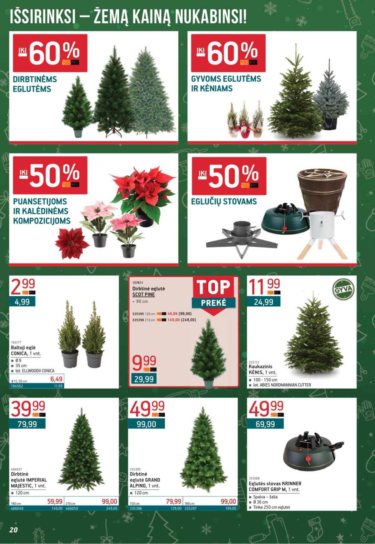 Ermitažas - Ermitažas akcijų leidinys | 2025-12-01 - 2025-01-04 20 puslapis