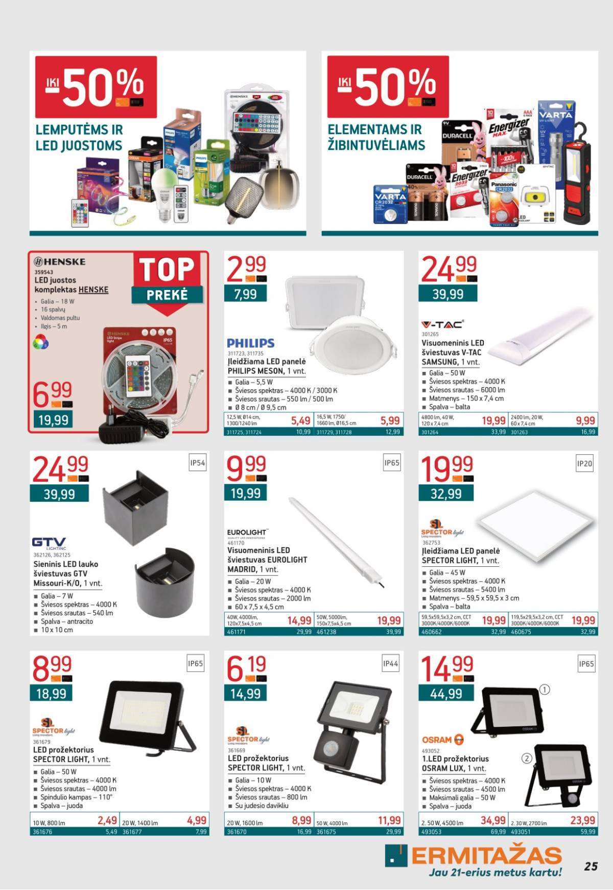 Ermitažas - Ermitažas akcijų leidinys | 2025-12-01 - 2025-01-04 25 puslapis