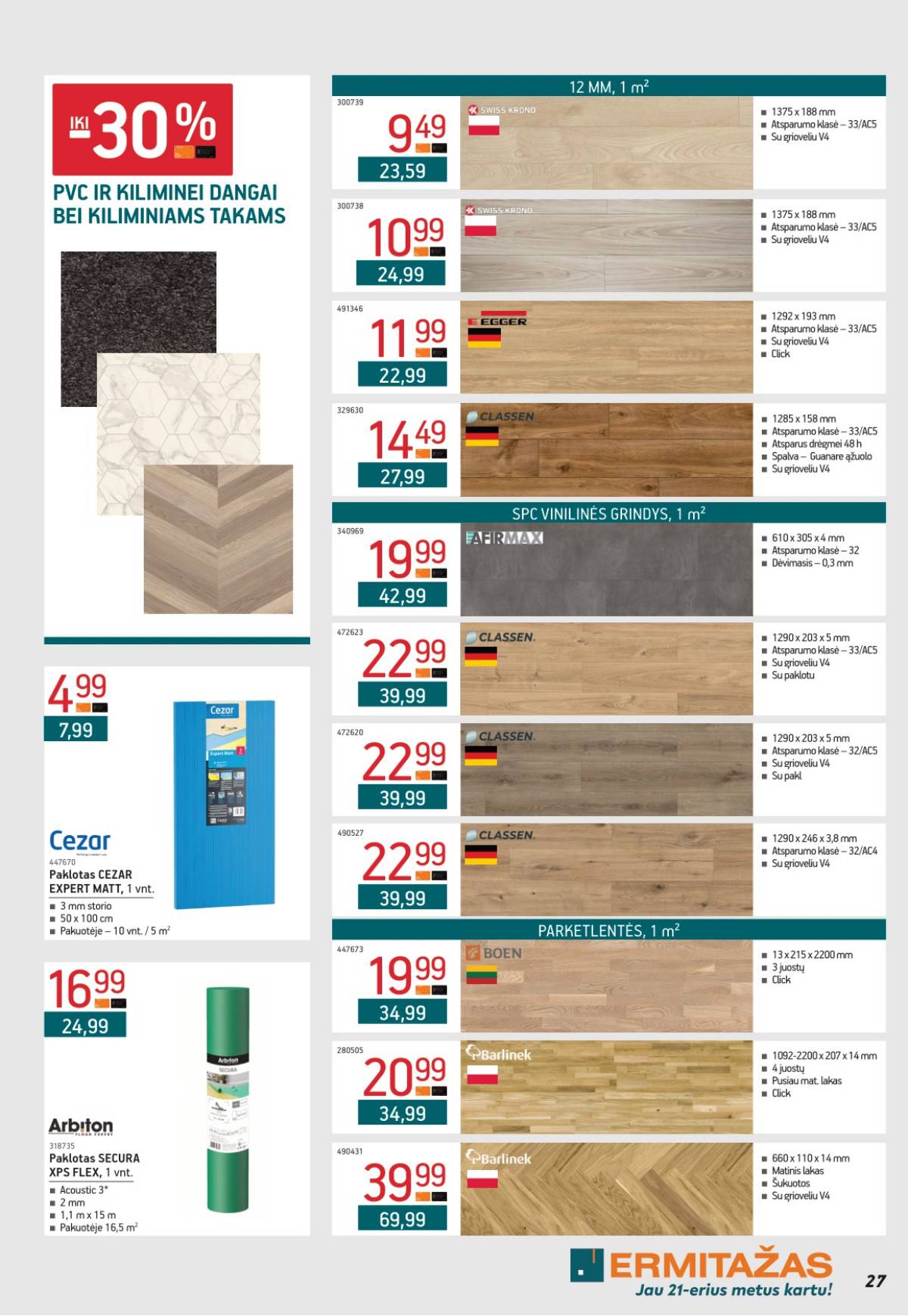 Ermitažas - Ermitažas akcijų leidinys | 2025-12-01 - 2025-01-04 27 puslapis