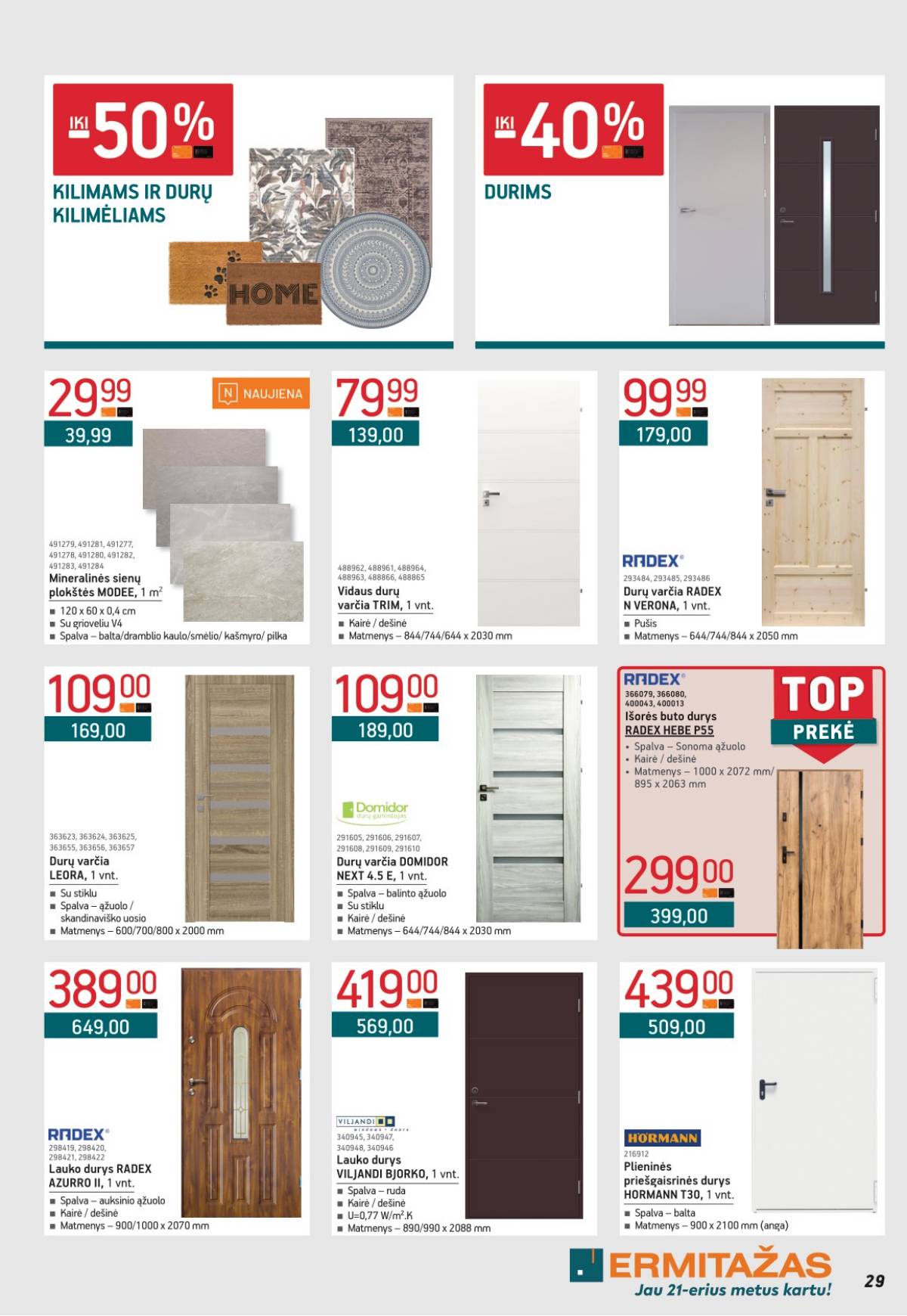 Ermitažas - Ermitažas akcijų leidinys | 2025-12-01 - 2025-01-04 29 puslapis