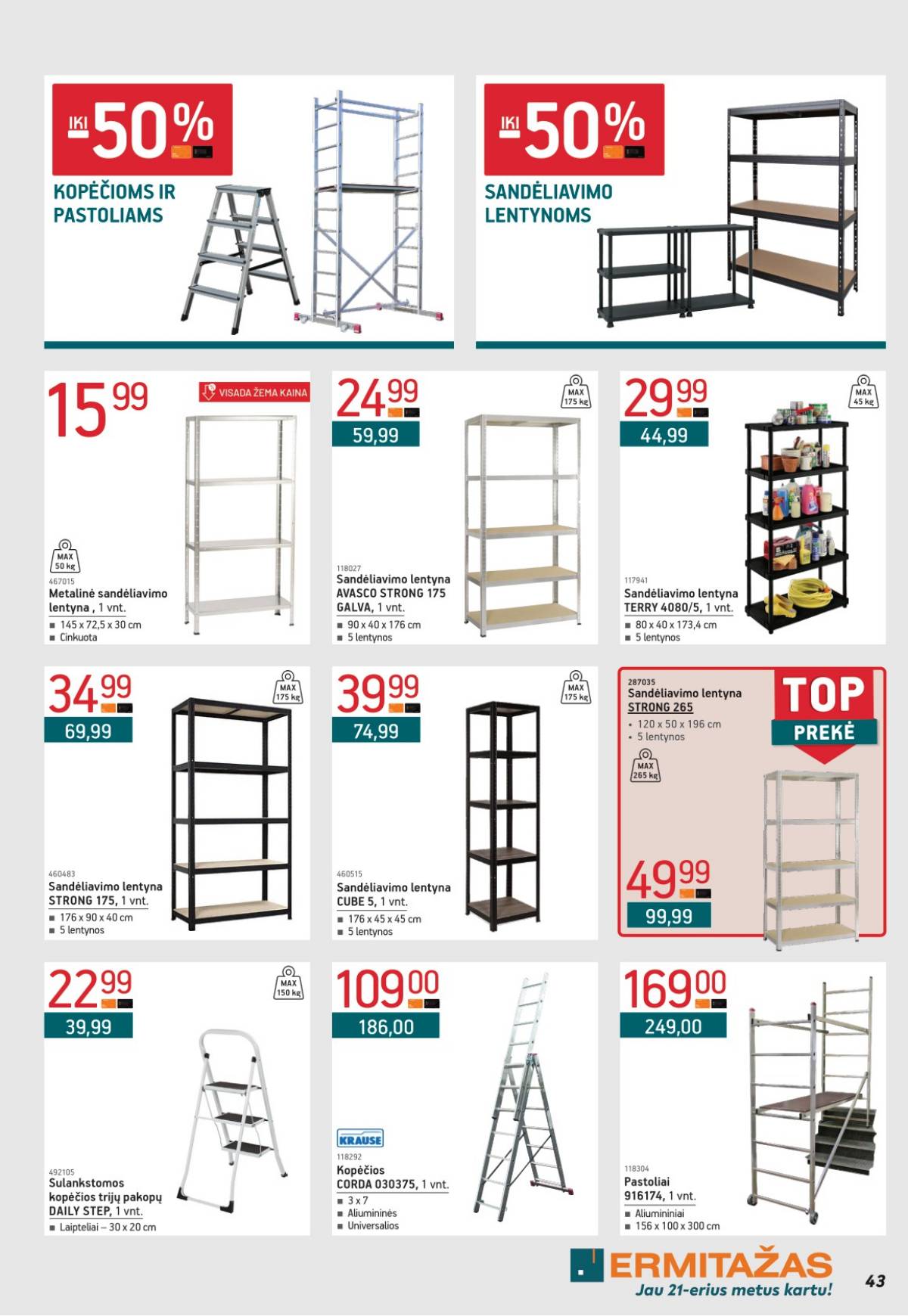 Ermitažas - Ermitažas akcijų leidinys | 2025-12-01 - 2025-01-04 43 puslapis