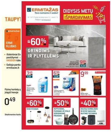 Ermitažas - Ermitažo akcijų leidinys | 2026-01-05 - 2026-02-01 2026-01-05 – 2026-02-01