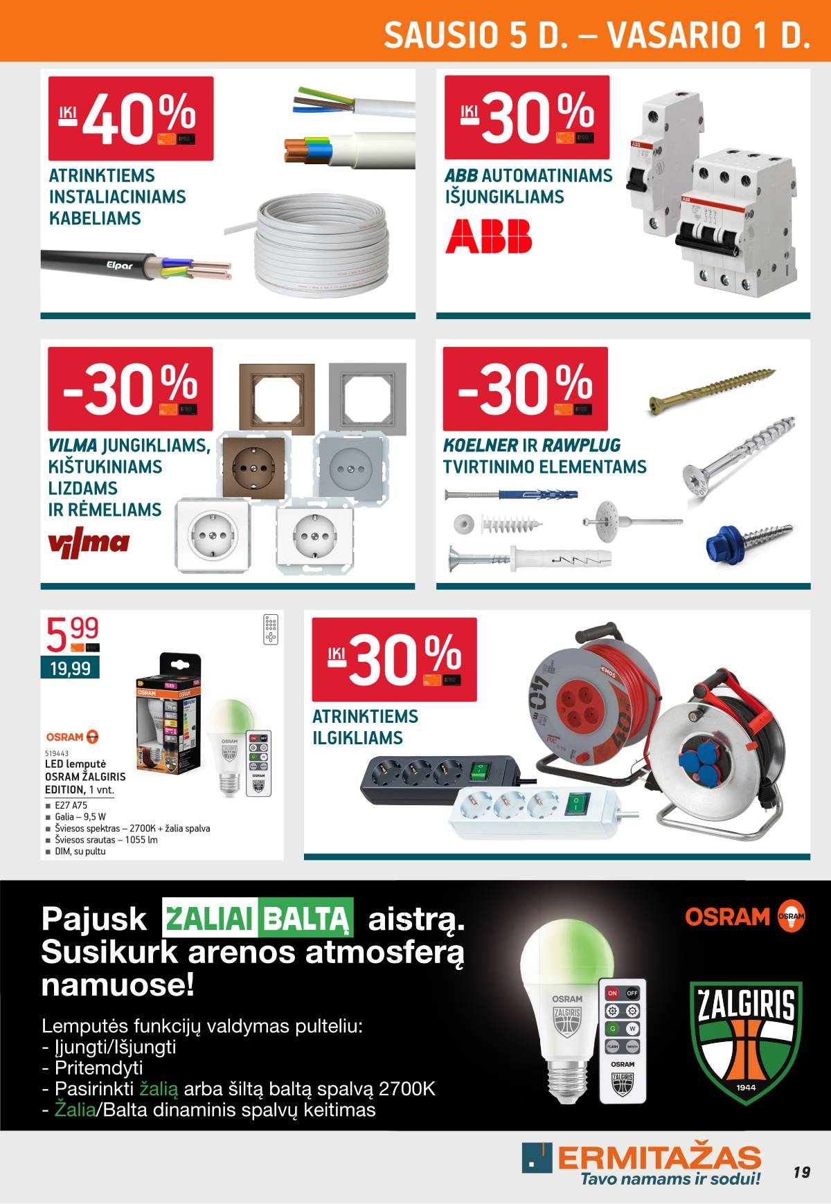 Ermitažas - Ermitažo akcijų leidinys | 2026-01-05 - 2026-02-01 19 puslapis