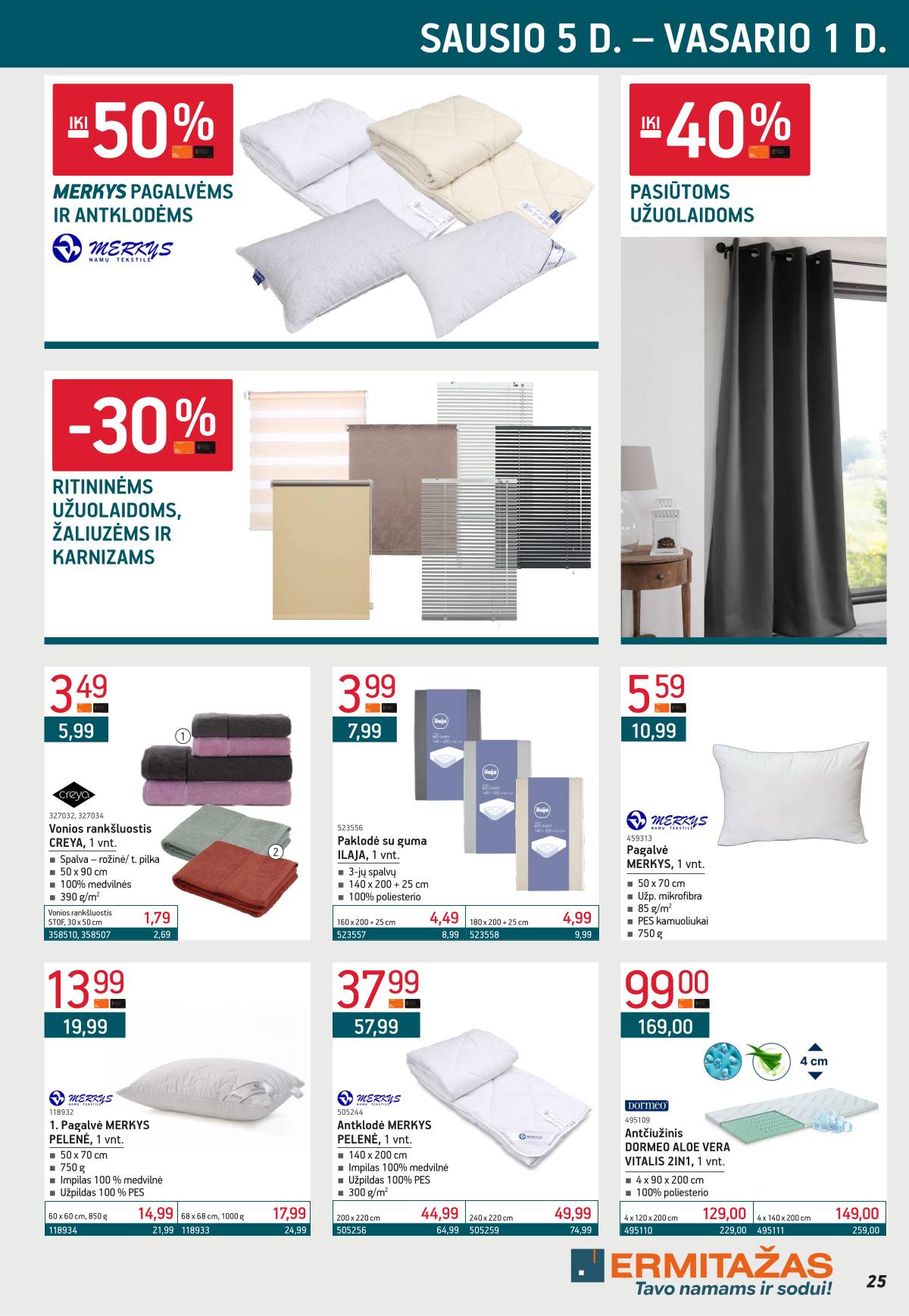 Ermitažas - Ermitažo akcijų leidinys | 2026-01-05 - 2026-02-01 25 puslapis