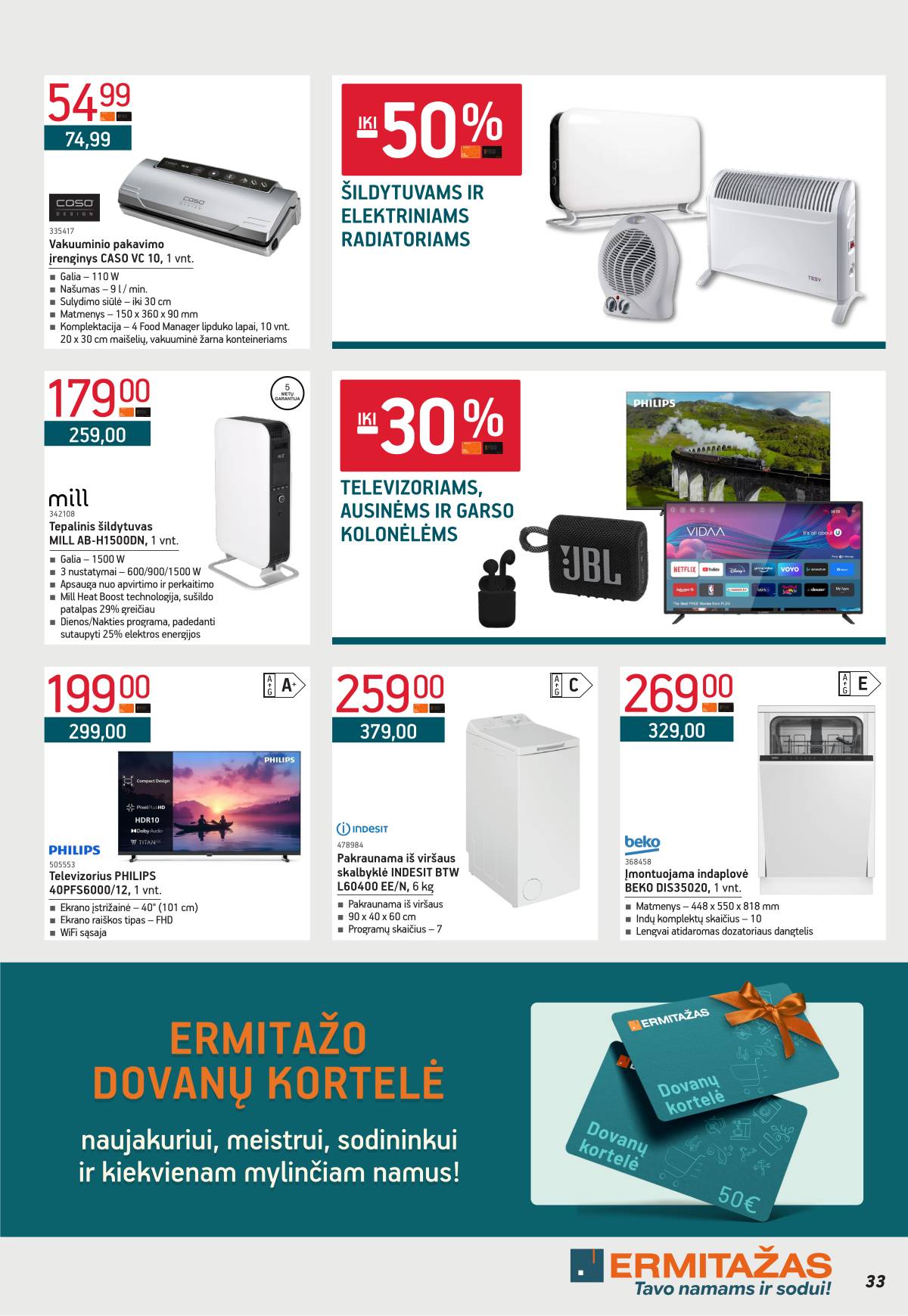 Ermitažas - Ermitažo akcijų leidinys | 2026-01-05 - 2026-02-01 33 puslapis