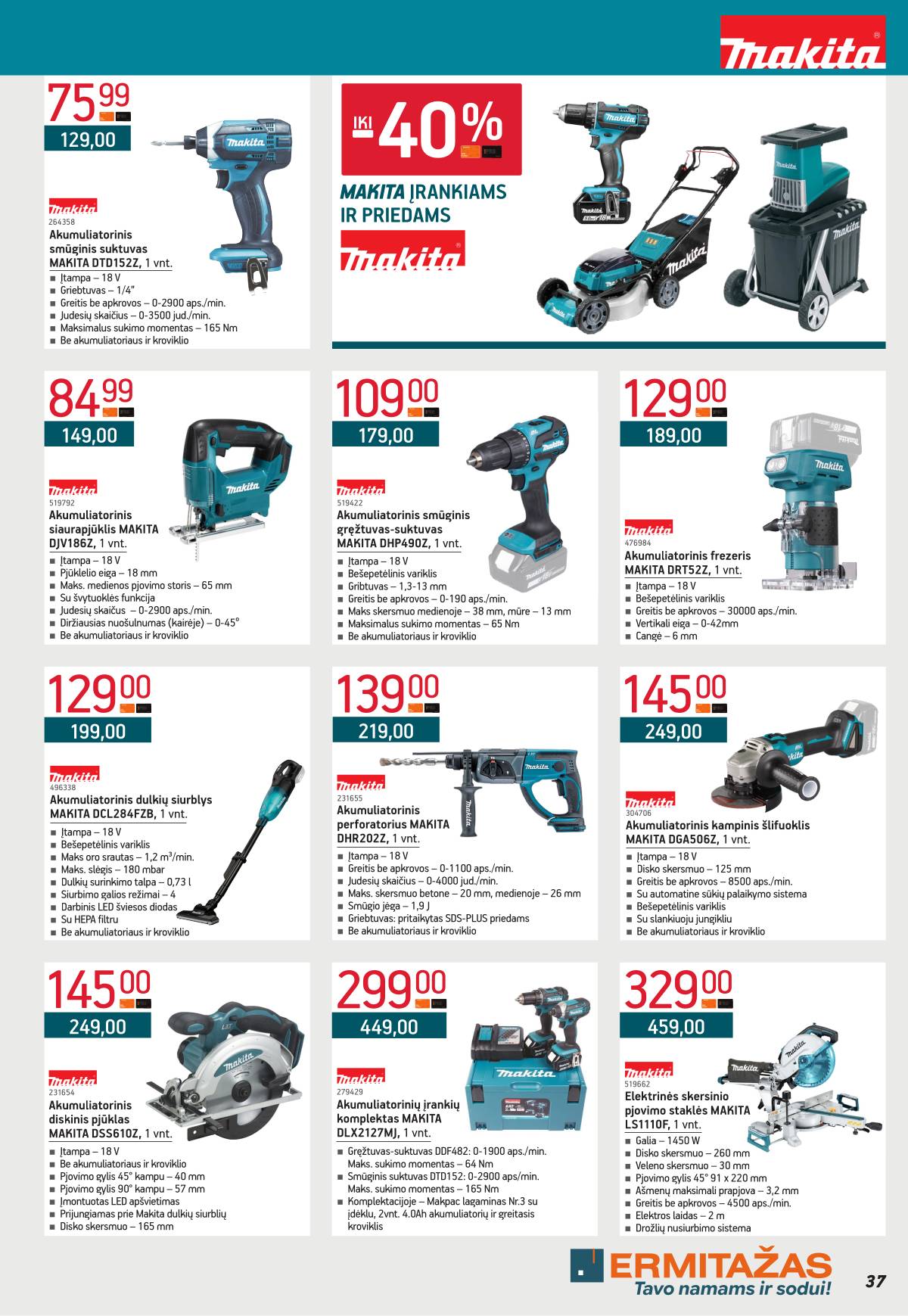 Ermitažas - Ermitažo akcijų leidinys | 2026-01-05 - 2026-02-01 37 puslapis