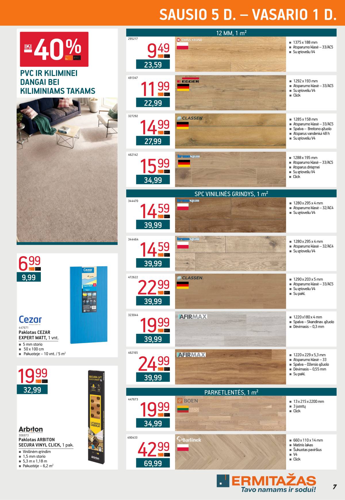 Ermitažas - Ermitažo akcijų leidinys | 2026-01-05 - 2026-02-01 7 puslapis